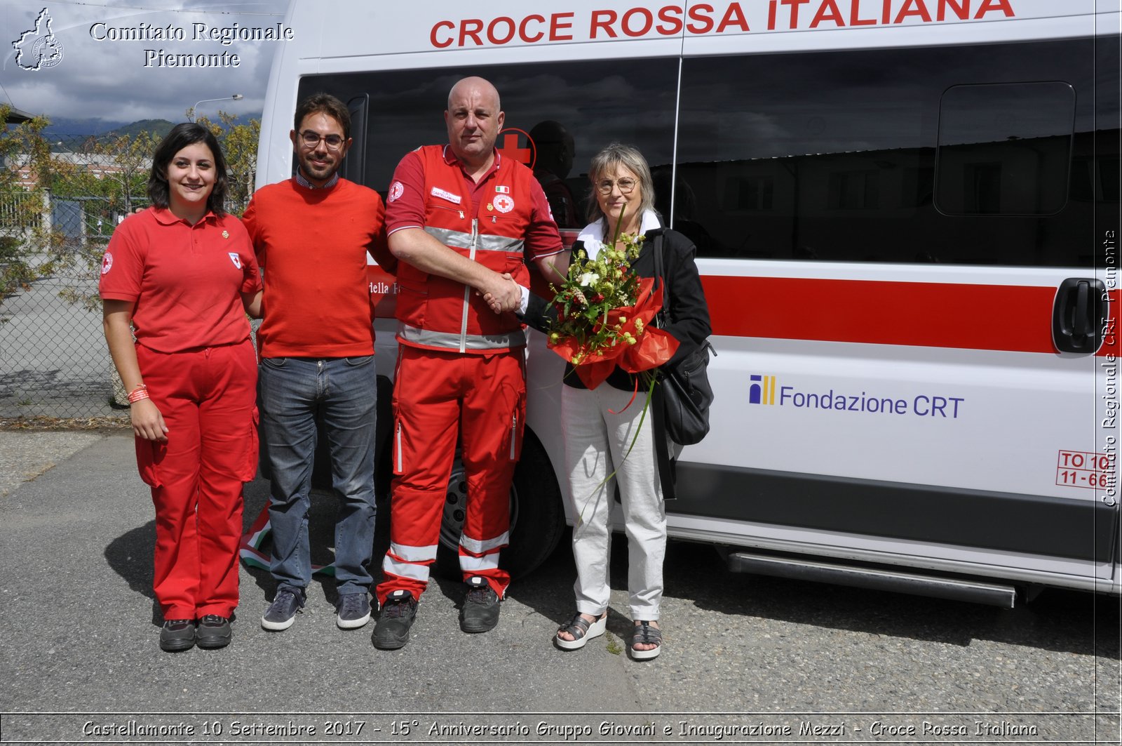 Castellamonte 10 Settembre 2017 - 15 Anniversario Gruppo Giovani e Inaugurazione Mezzi - Croce Rossa Italiana- Comitato Regionale del Piemonte