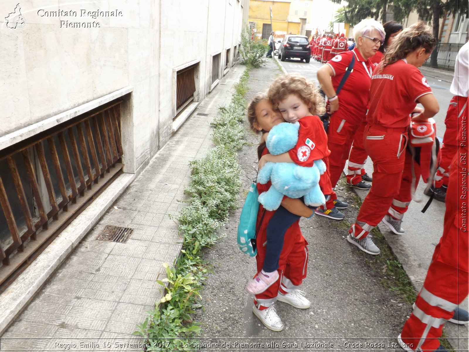 Reggio Emilia 16 Settembre 2017 - La Squadra del Piemonte alla Gara Nazionale - Croce Rossa Italiana- Comitato Regionale del Piemonte