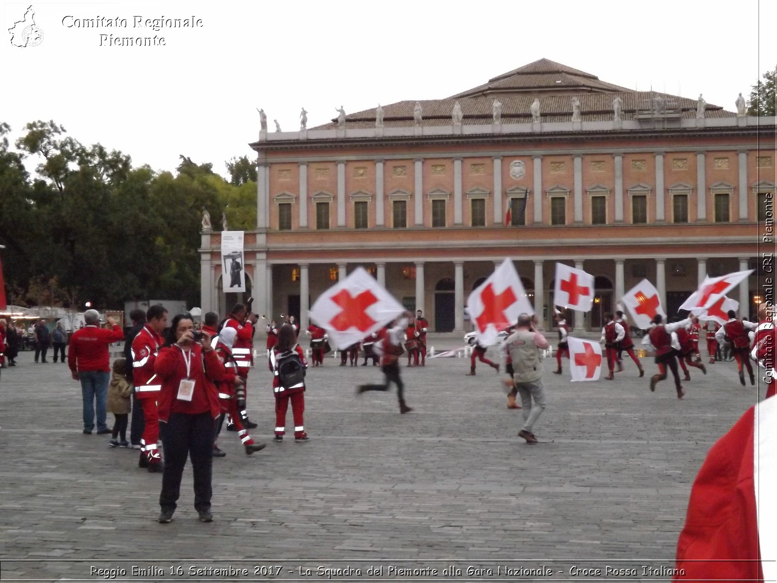 Reggio Emilia 16 Settembre 2017 - La Squadra del Piemonte alla Gara Nazionale - Croce Rossa Italiana- Comitato Regionale del Piemonte