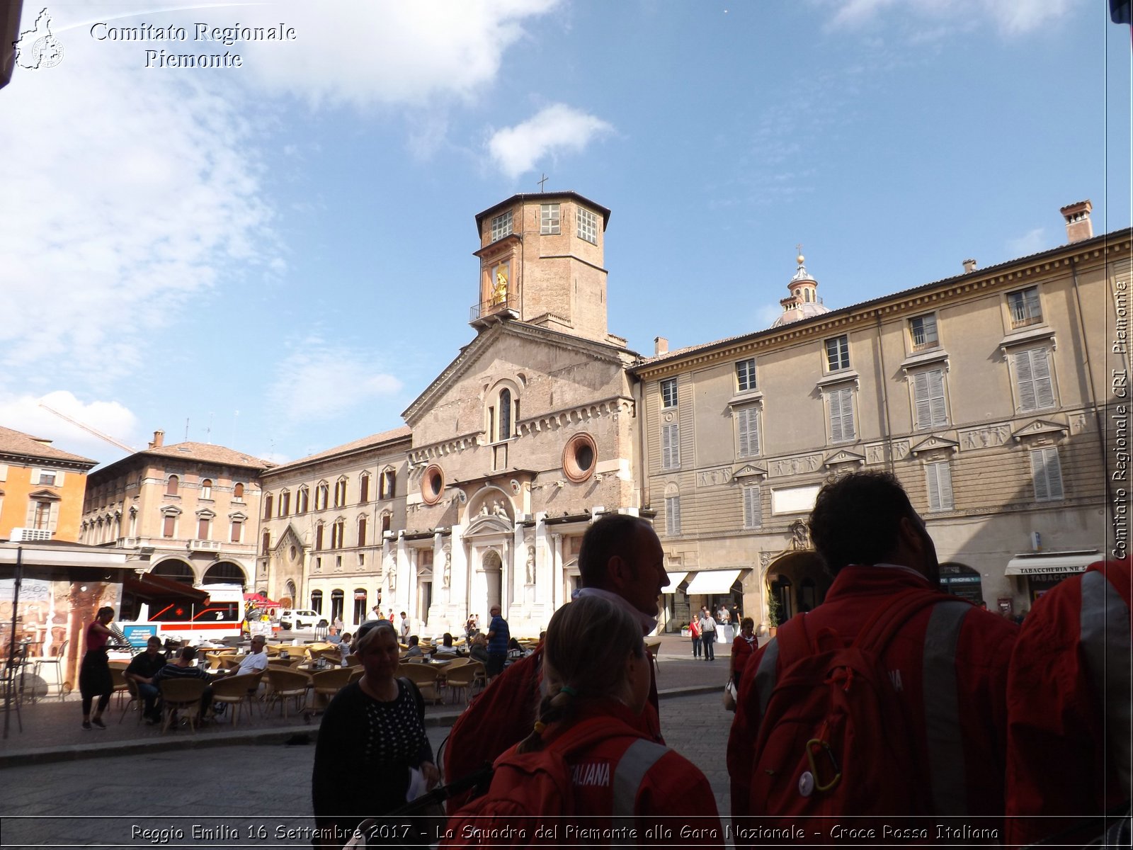 Reggio Emilia 16 Settembre 2017 - La Squadra del Piemonte alla Gara Nazionale - Croce Rossa Italiana- Comitato Regionale del Piemonte