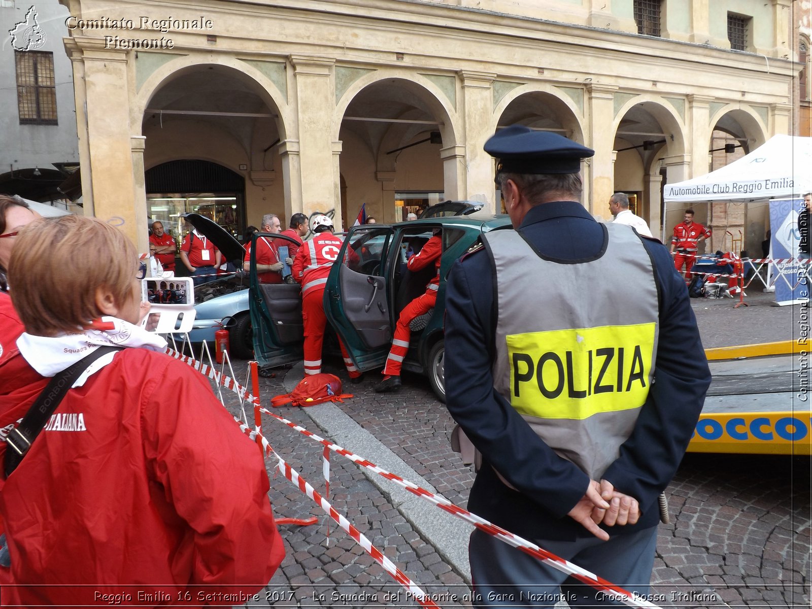 Reggio Emilia 16 Settembre 2017 - La Squadra del Piemonte alla Gara Nazionale - Croce Rossa Italiana- Comitato Regionale del Piemonte