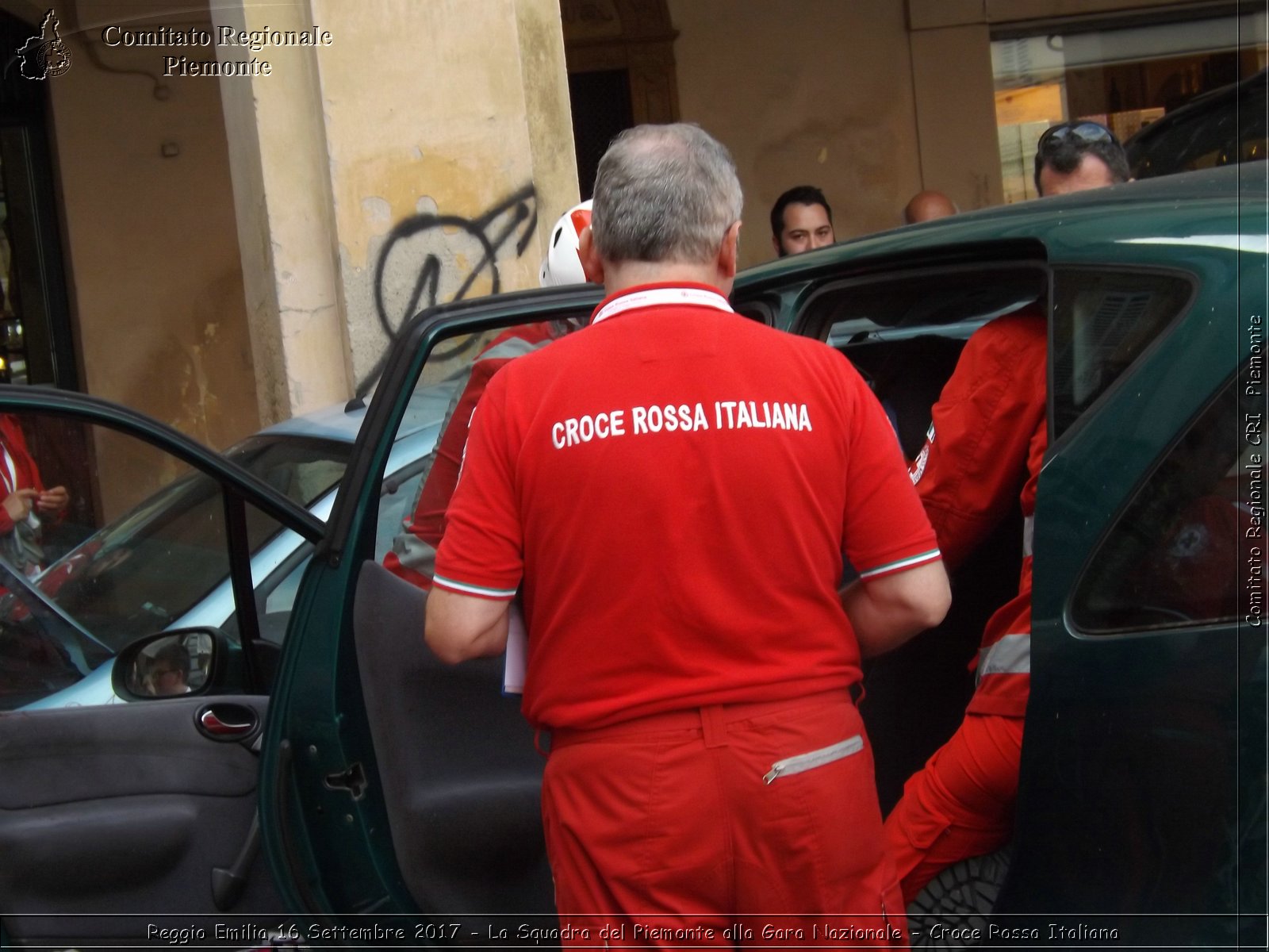 Reggio Emilia 16 Settembre 2017 - La Squadra del Piemonte alla Gara Nazionale - Croce Rossa Italiana- Comitato Regionale del Piemonte