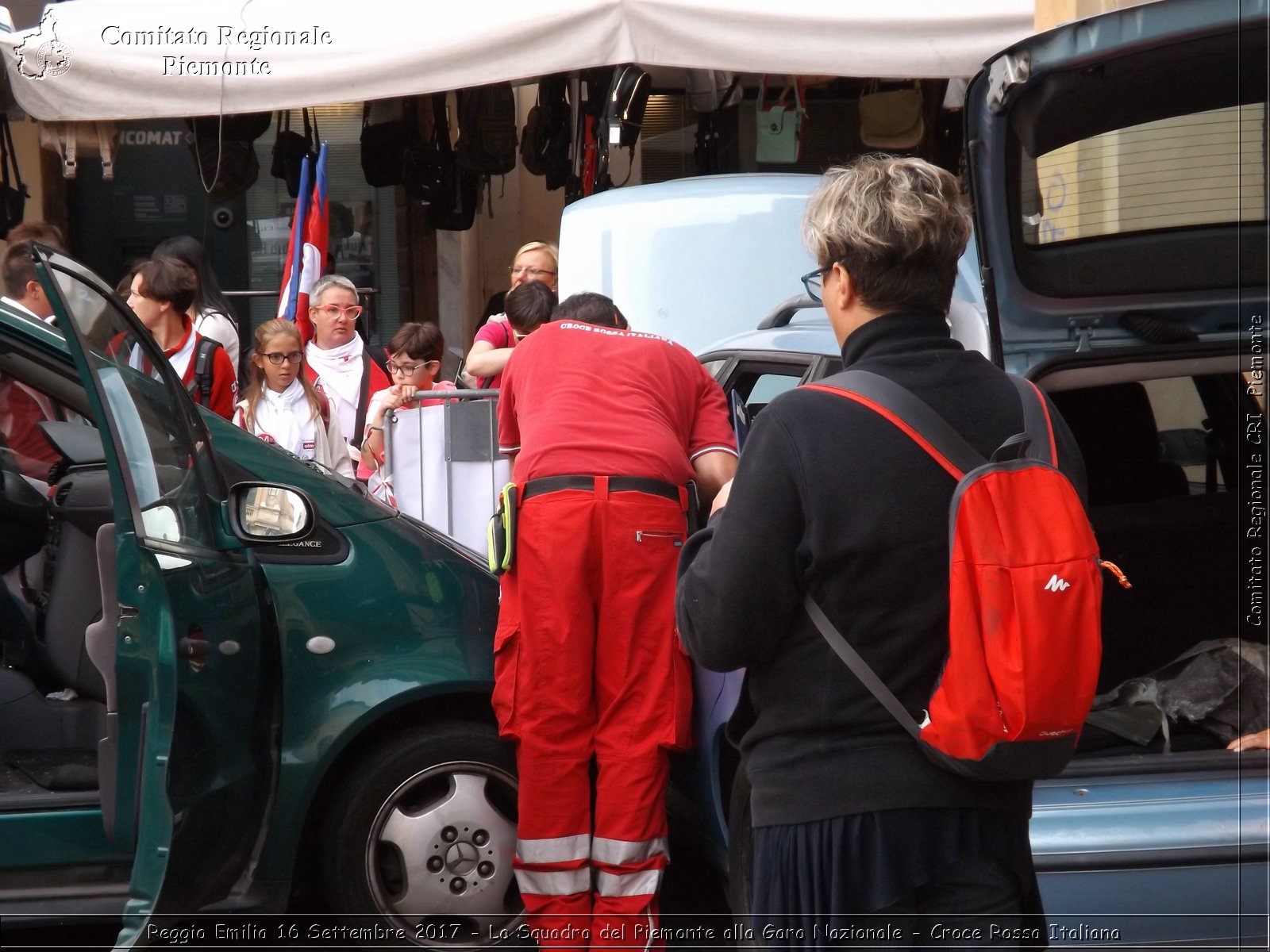 Reggio Emilia 16 Settembre 2017 - La Squadra del Piemonte alla Gara Nazionale - Croce Rossa Italiana- Comitato Regionale del Piemonte