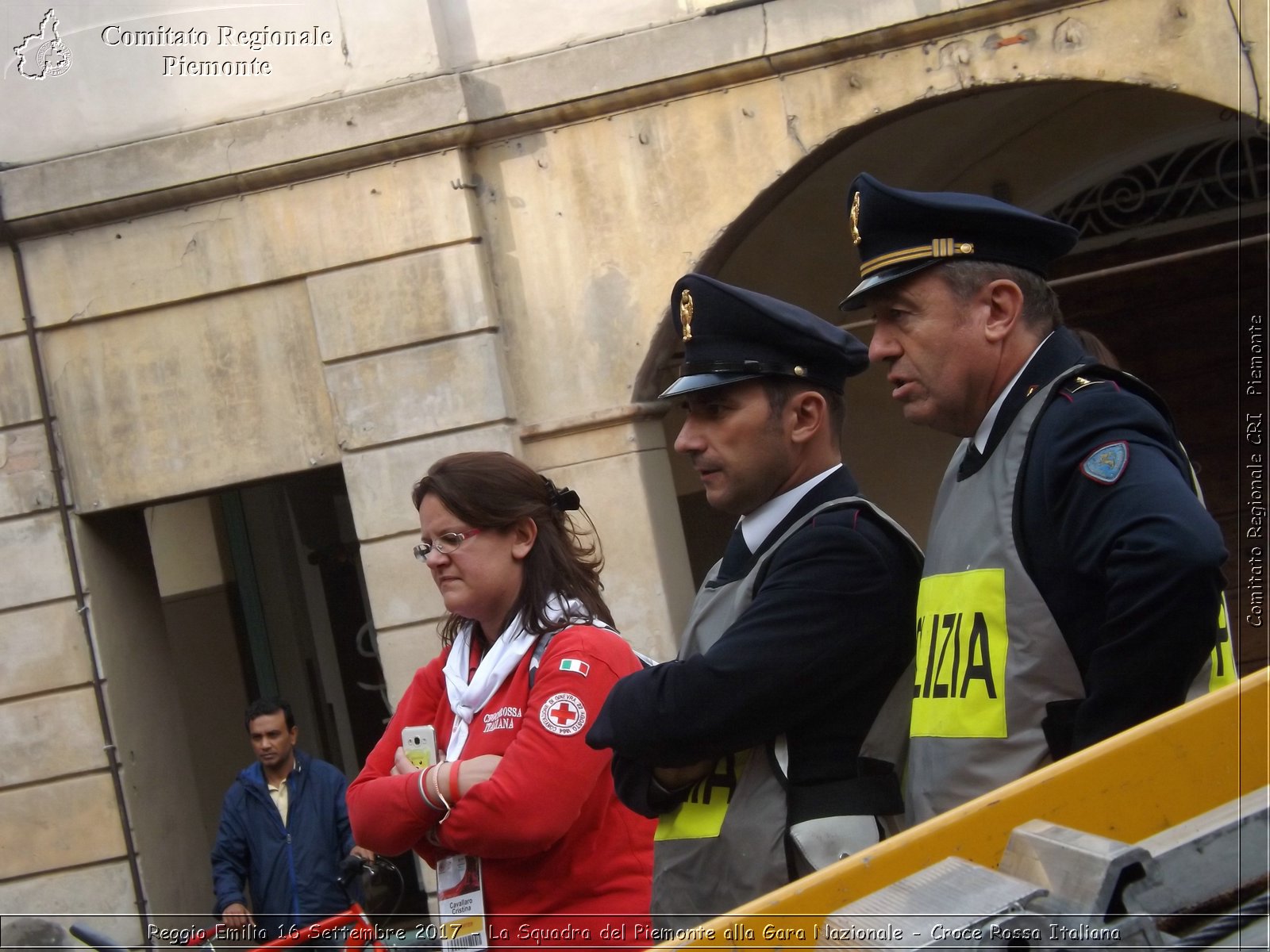 Reggio Emilia 16 Settembre 2017 - La Squadra del Piemonte alla Gara Nazionale - Croce Rossa Italiana- Comitato Regionale del Piemonte