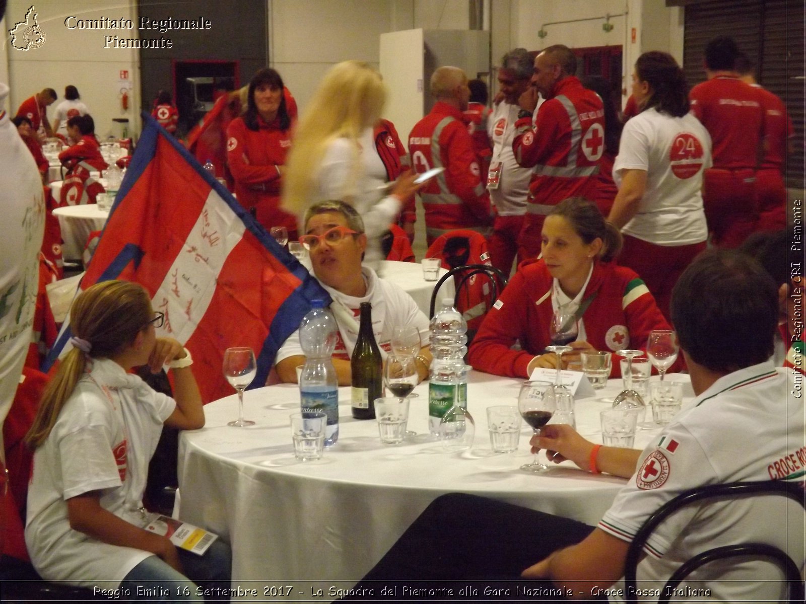 Reggio Emilia 16 Settembre 2017 - La Squadra del Piemonte alla Gara Nazionale - Croce Rossa Italiana- Comitato Regionale del Piemonte