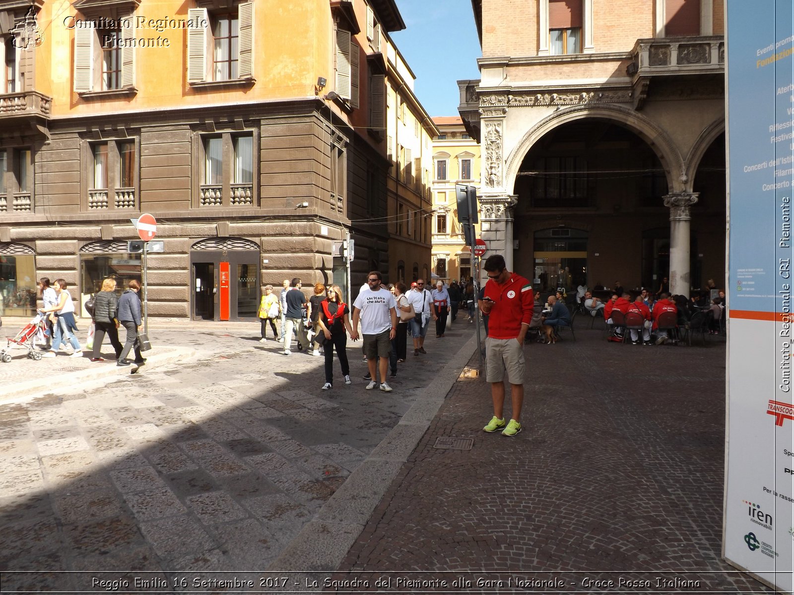 Reggio Emilia 16 Settembre 2017 - La Squadra del Piemonte alla Gara Nazionale - Croce Rossa Italiana- Comitato Regionale del Piemonte