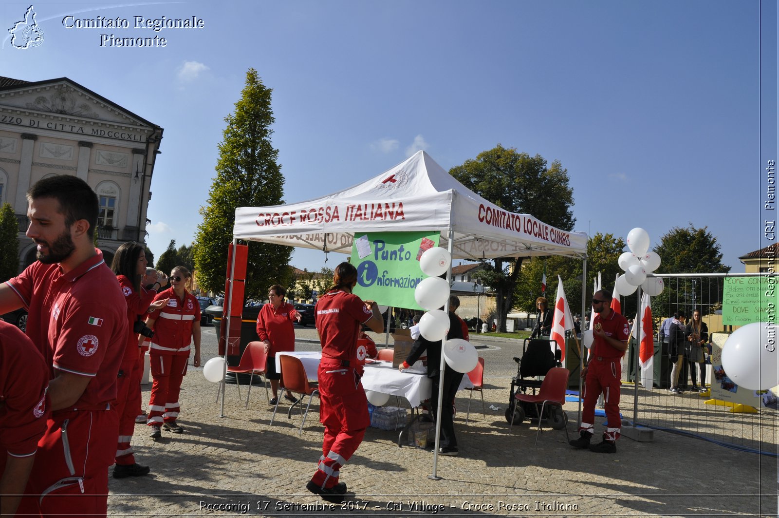 Racconigi 17 Settembre 2017 - Cri Village - Croce Rossa Italiana- Comitato Regionale del Piemonte