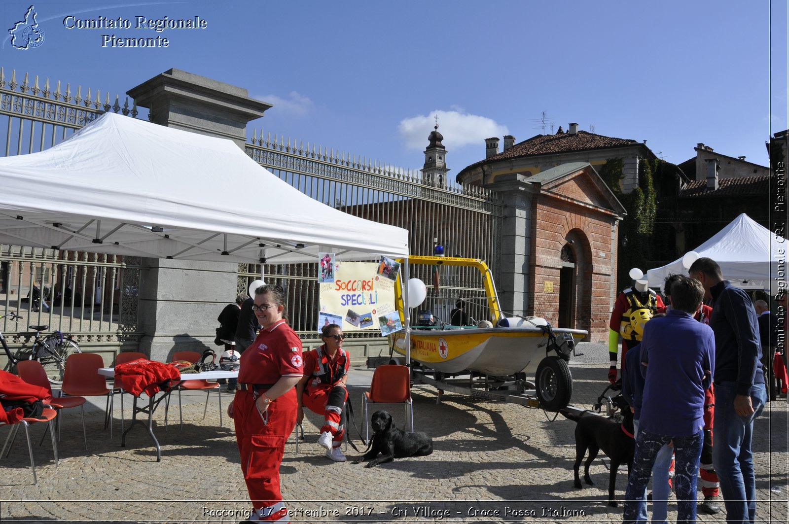 Racconigi 17 Settembre 2017 - Cri Village - Croce Rossa Italiana- Comitato Regionale del Piemonte