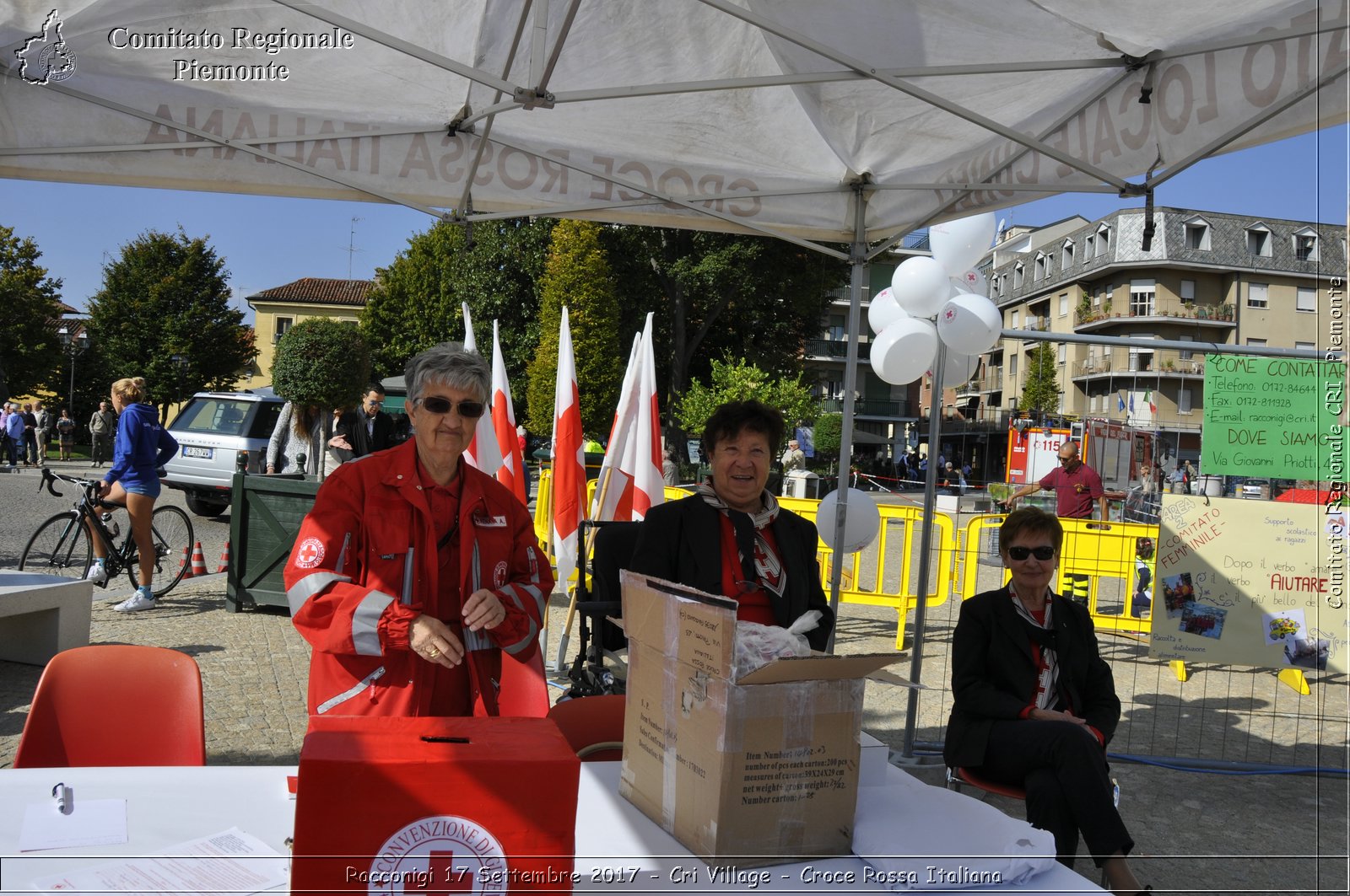 Racconigi 17 Settembre 2017 - Cri Village - Croce Rossa Italiana- Comitato Regionale del Piemonte