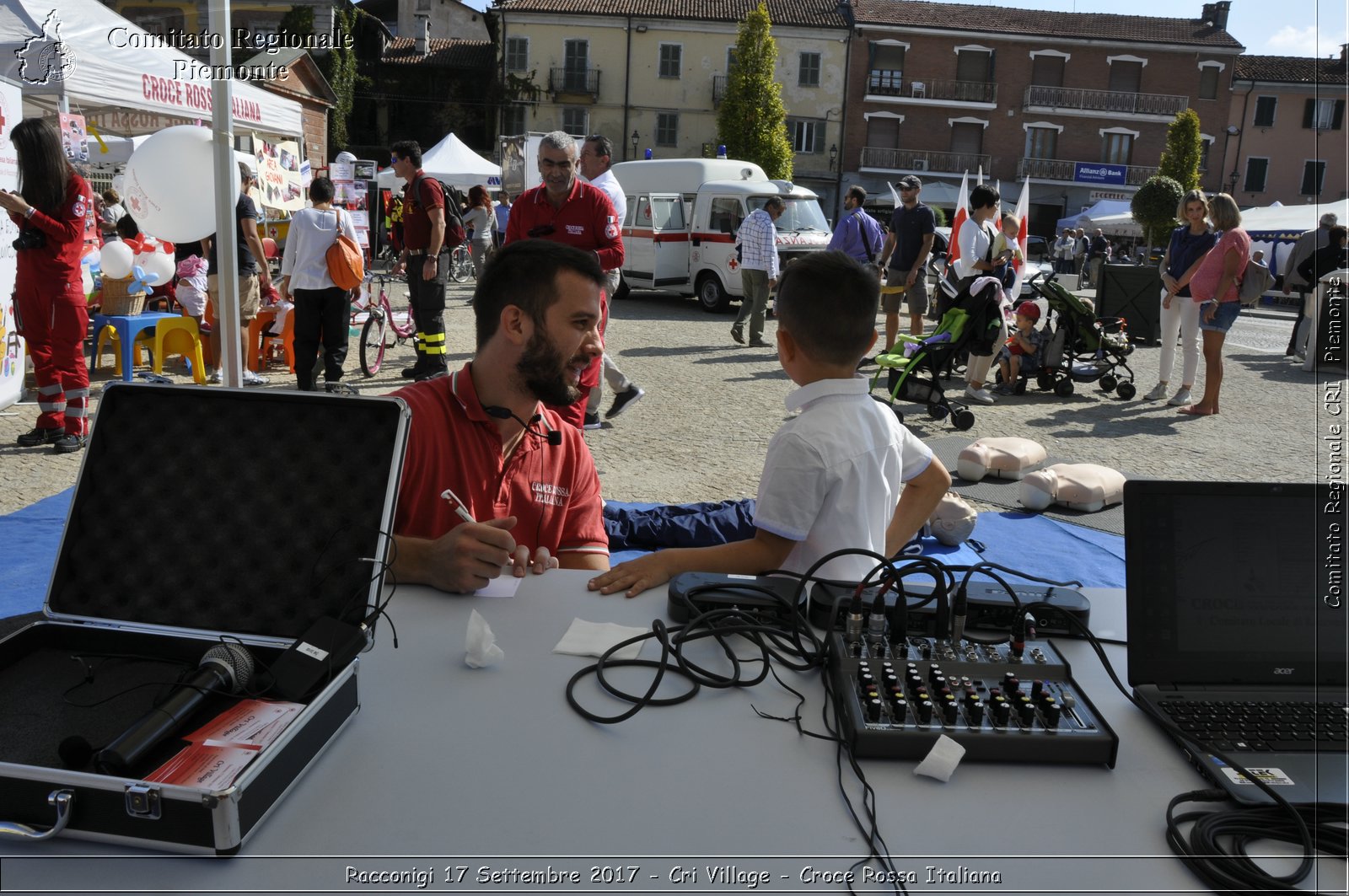 Racconigi 17 Settembre 2017 - Cri Village - Croce Rossa Italiana- Comitato Regionale del Piemonte