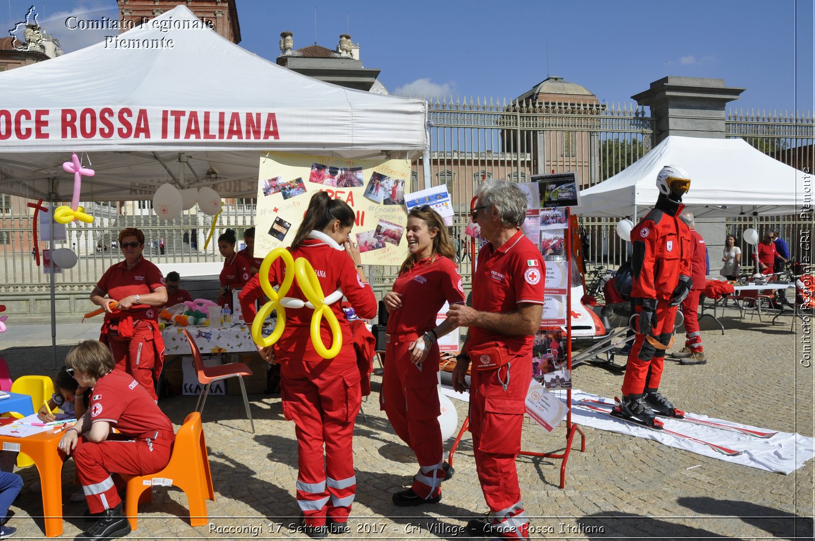 Racconigi 17 Settembre 2017 - Cri Village - Croce Rossa Italiana- Comitato Regionale del Piemonte