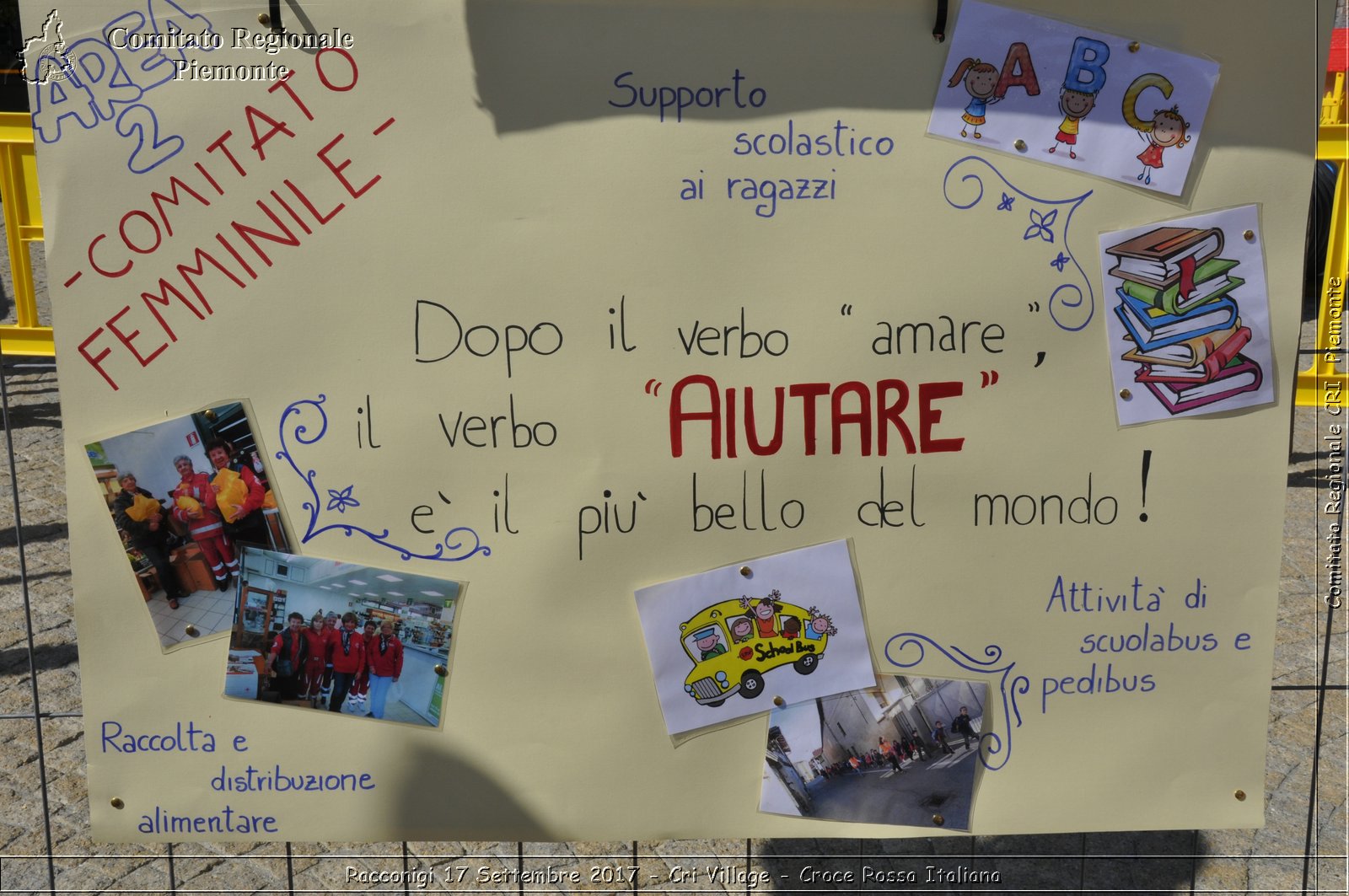 Racconigi 17 Settembre 2017 - Cri Village - Croce Rossa Italiana- Comitato Regionale del Piemonte