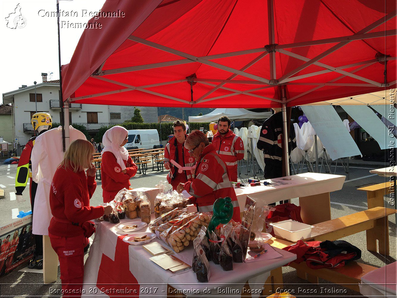 Borgosesia 20 Settembre 2017 - Domenica da "Bollino Rosso" - Croce Rossa Italiana- Comitato Regionale del Piemonte