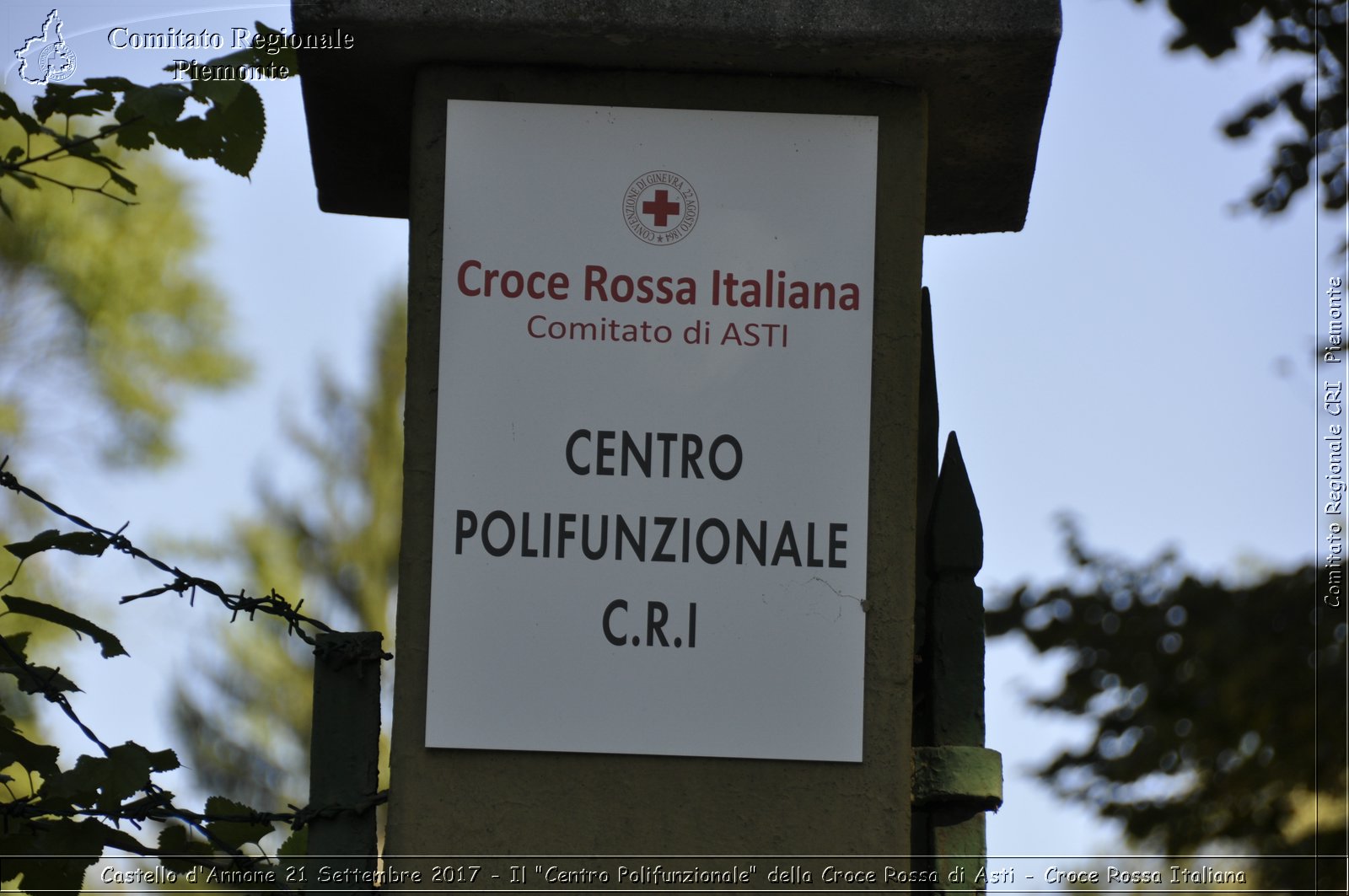 Castello d'Annone 21 Settembre 2017 - Il "Centro Polifunzionale" della Croce Rossa di Asti - Croce Rossa Italiana- Comitato Regionale del Piemonte