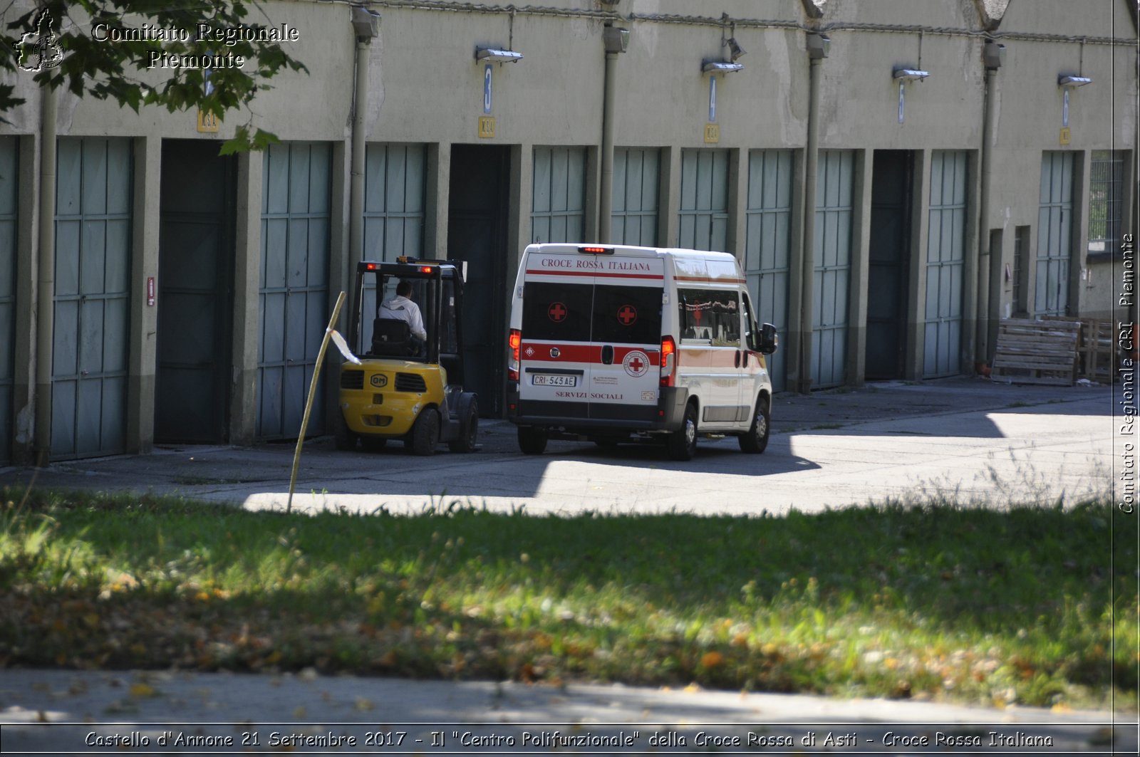 Castello d'Annone 21 Settembre 2017 - Il "Centro Polifunzionale" della Croce Rossa di Asti - Croce Rossa Italiana- Comitato Regionale del Piemonte