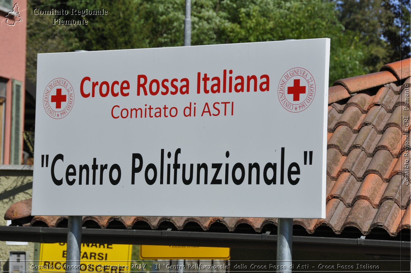 Castello d'Annone 21 Settembre 2017 - Il "Centro Polifunzionale" della Croce Rossa di Asti - Croce Rossa Italiana- Comitato Regionale del Piemonte