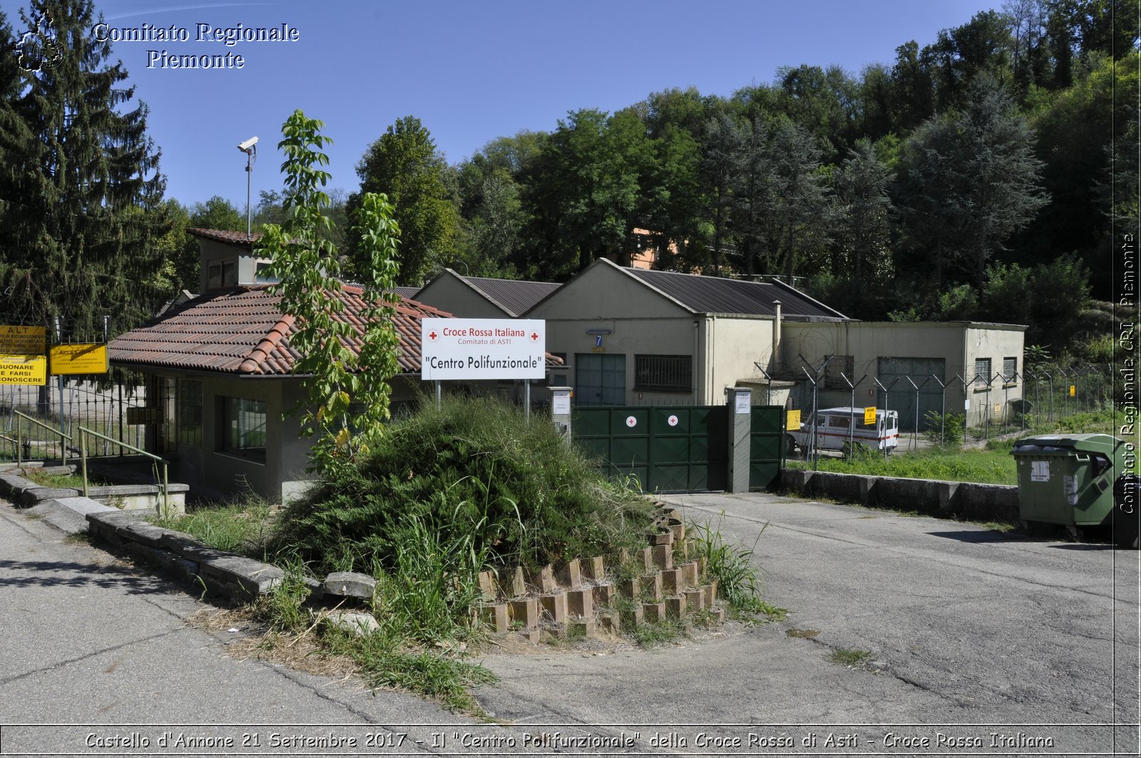 Castello d'Annone 21 Settembre 2017 - Il "Centro Polifunzionale" della Croce Rossa di Asti - Croce Rossa Italiana- Comitato Regionale del Piemonte