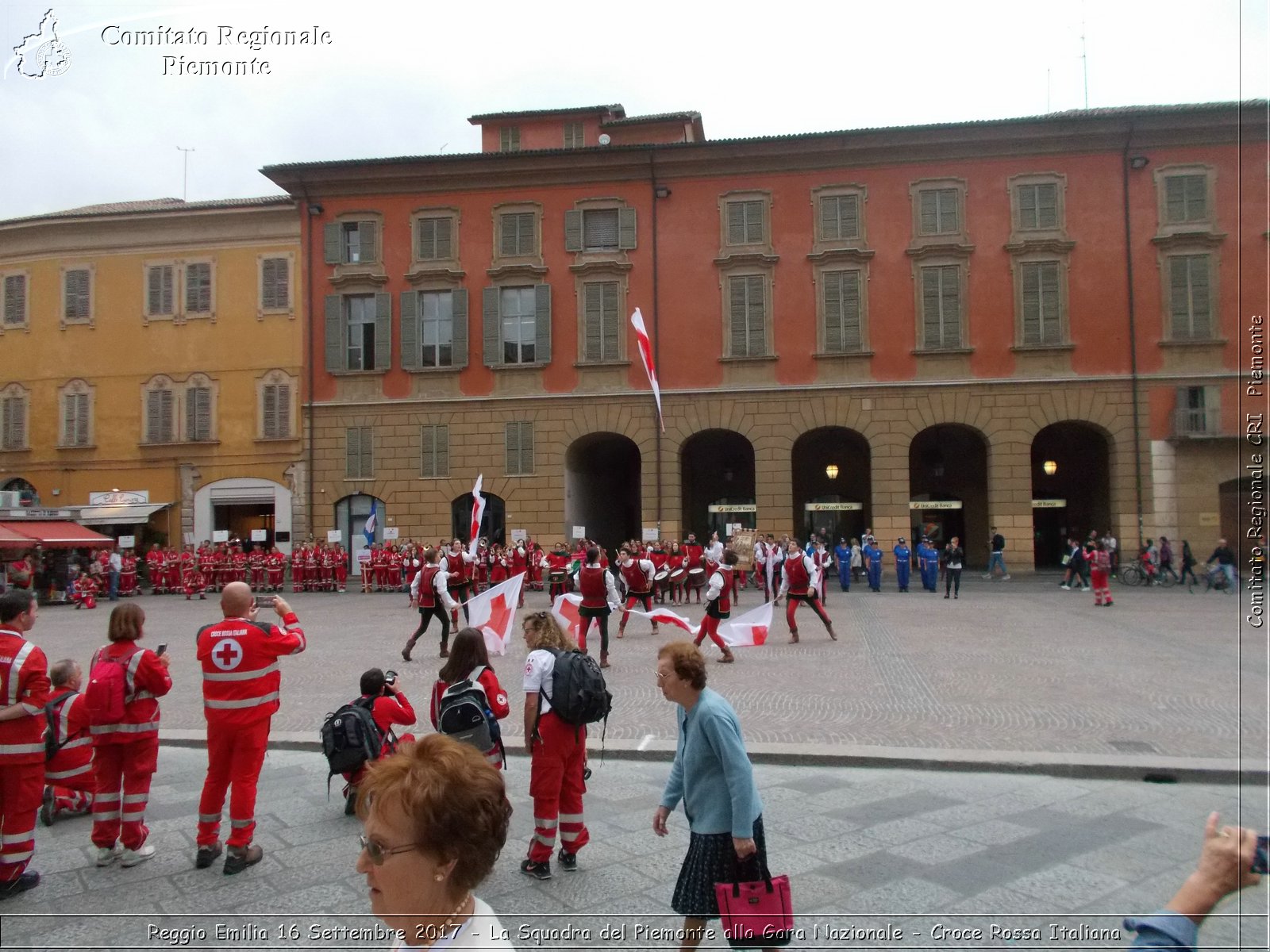 Reggio Emilia 16 Settembre 2017 - La Squadra del Piemonte alla Gara Nazionale - Croce Rossa Italiana- Comitato Regionale del Piemonte