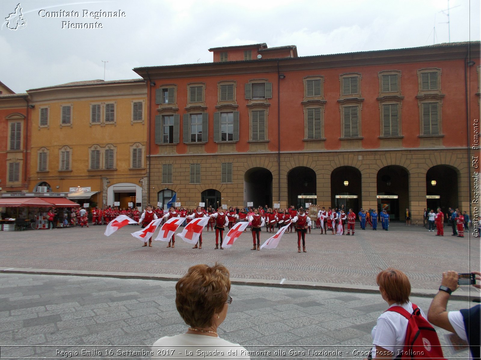 Reggio Emilia 16 Settembre 2017 - La Squadra del Piemonte alla Gara Nazionale - Croce Rossa Italiana- Comitato Regionale del Piemonte