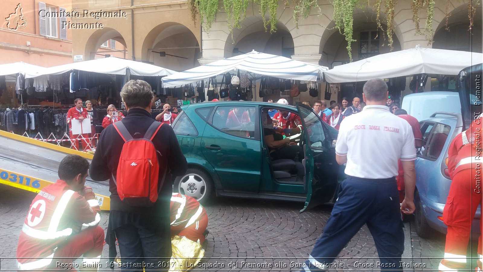 Reggio Emilia 16 Settembre 2017 - La Squadra del Piemonte alla Gara Nazionale - Croce Rossa Italiana- Comitato Regionale del Piemonte