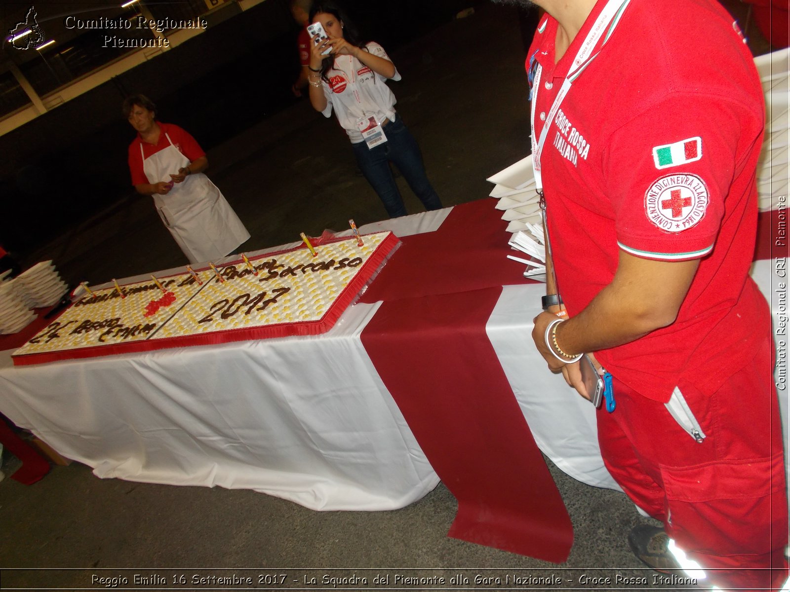 Reggio Emilia 16 Settembre 2017 - La Squadra del Piemonte alla Gara Nazionale - Croce Rossa Italiana- Comitato Regionale del Piemonte