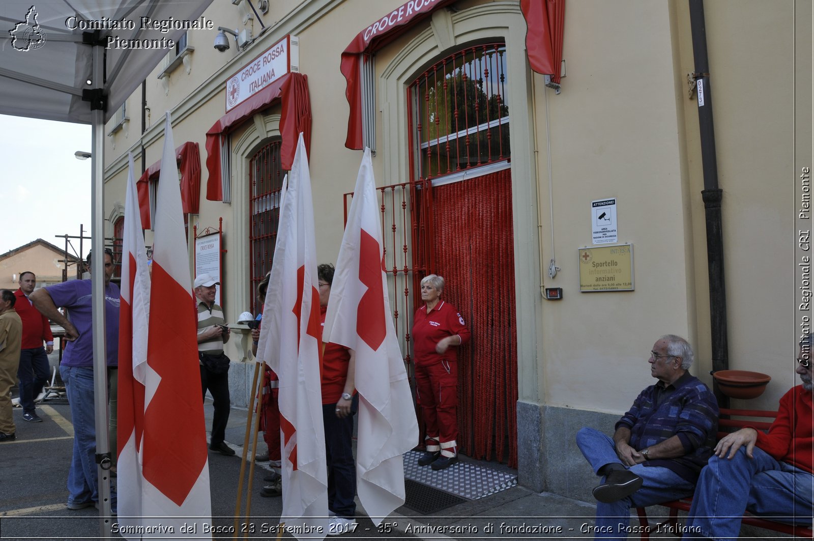 Sommariva del Bosco 23 Settembre 2017 - 35 Anniversario di fondazione - Croce Rossa Italiana- Comitato Regionale del Piemonte