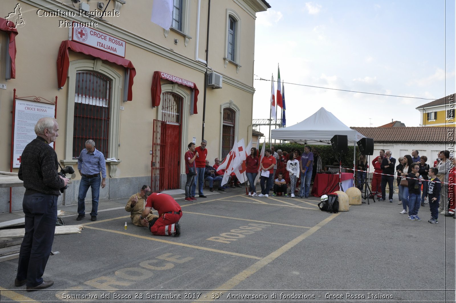 Sommariva del Bosco 23 Settembre 2017 - 35 Anniversario di fondazione - Croce Rossa Italiana- Comitato Regionale del Piemonte