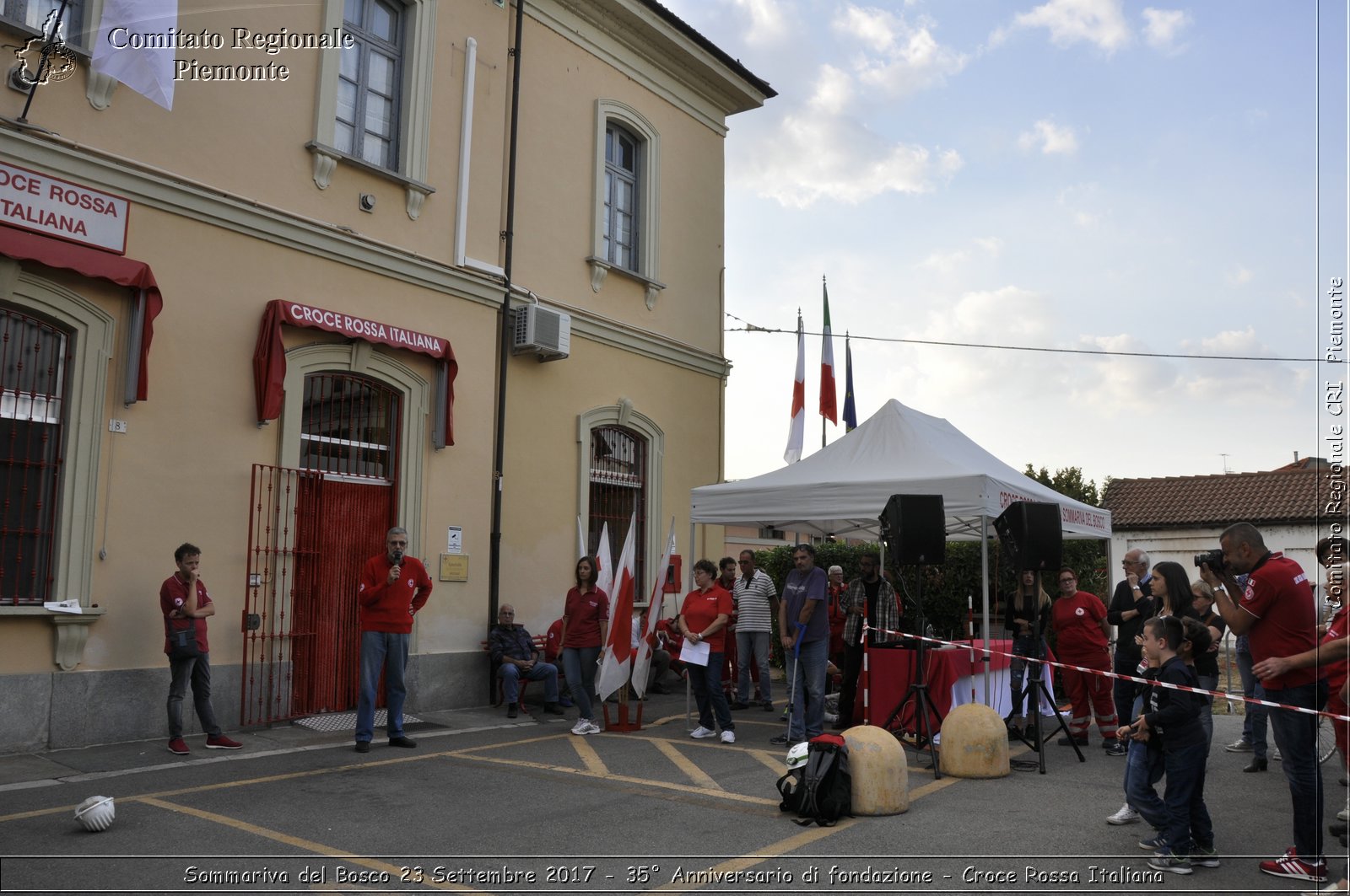 Sommariva del Bosco 23 Settembre 2017 - 35 Anniversario di fondazione - Croce Rossa Italiana- Comitato Regionale del Piemonte