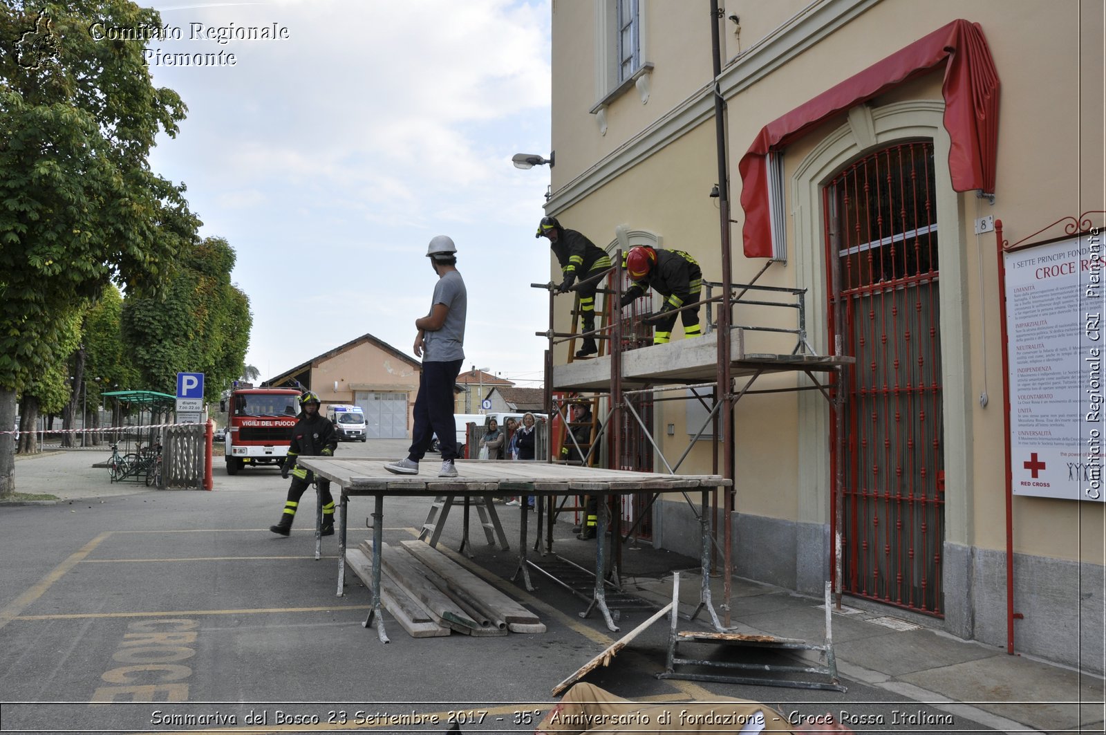 Sommariva del Bosco 23 Settembre 2017 - 35 Anniversario di fondazione - Croce Rossa Italiana- Comitato Regionale del Piemonte