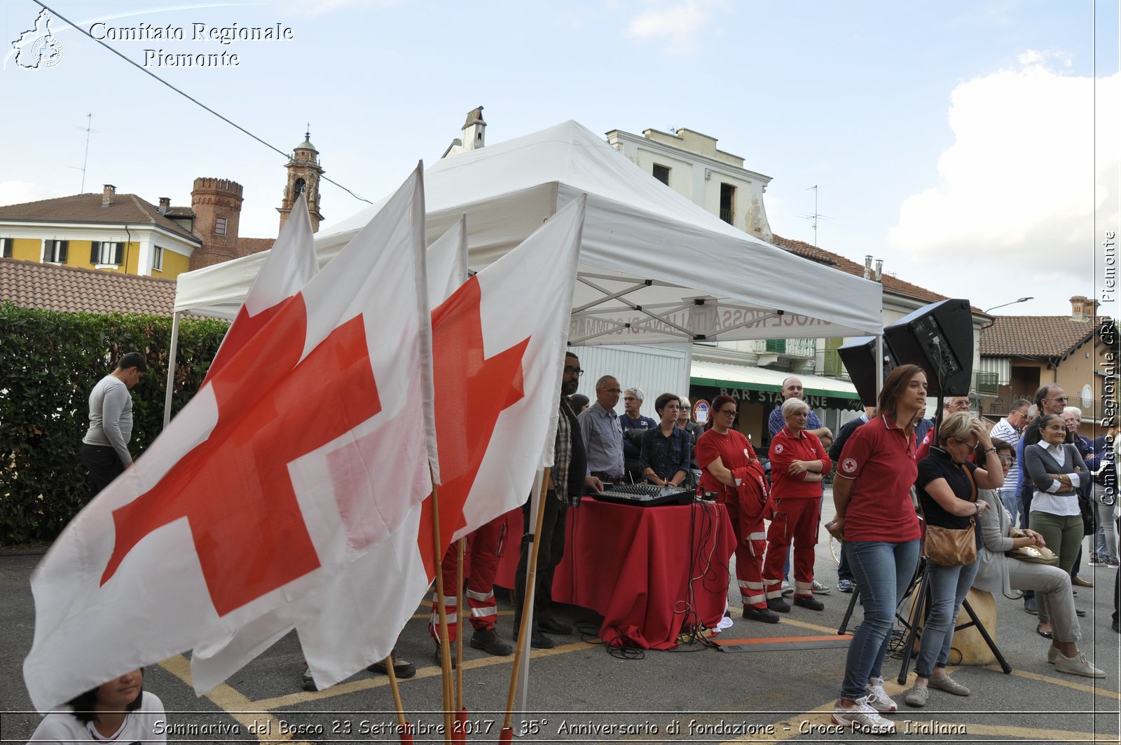 Sommariva del Bosco 23 Settembre 2017 - 35 Anniversario di fondazione - Croce Rossa Italiana- Comitato Regionale del Piemonte