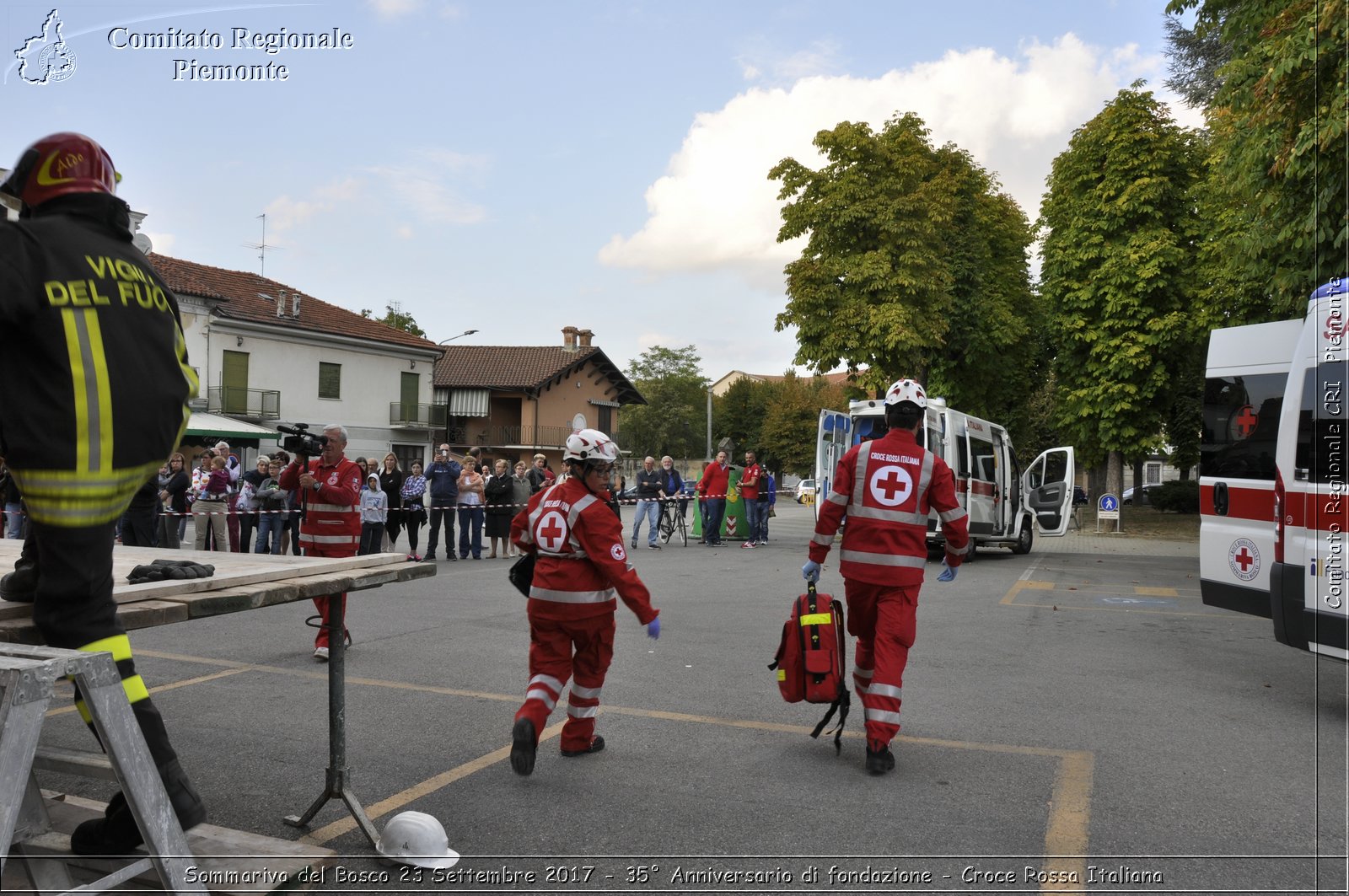 Sommariva del Bosco 23 Settembre 2017 - 35 Anniversario di fondazione - Croce Rossa Italiana- Comitato Regionale del Piemonte