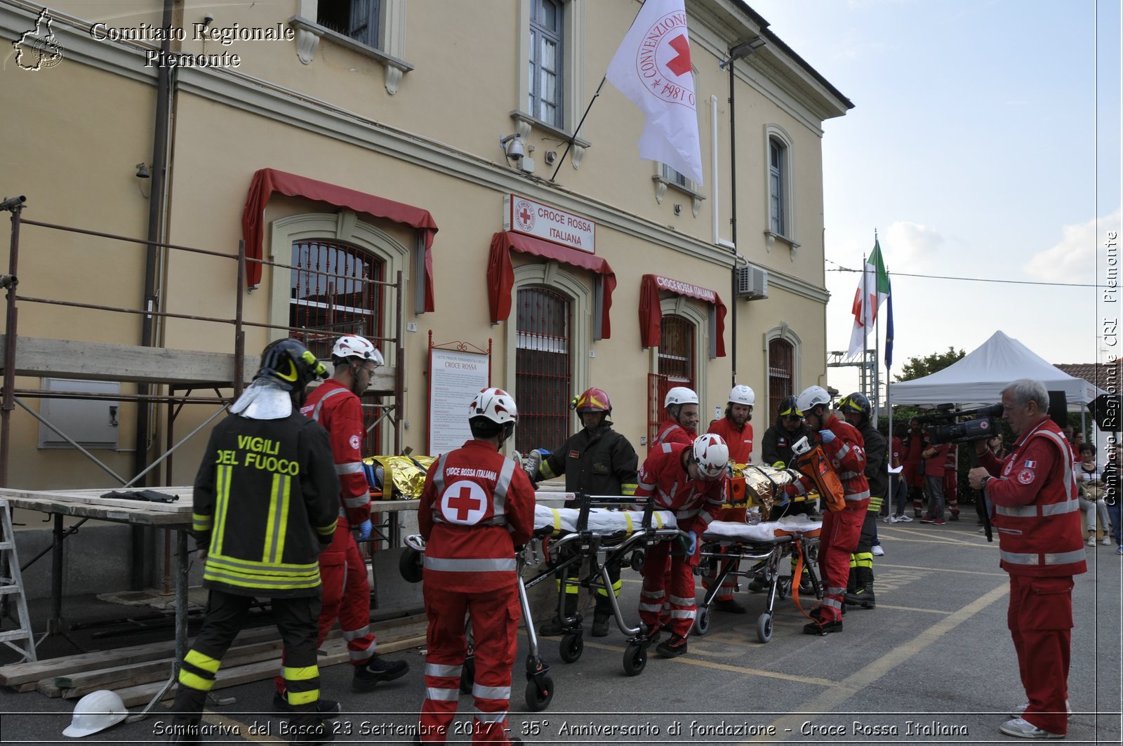 Sommariva del Bosco 23 Settembre 2017 - 35 Anniversario di fondazione - Croce Rossa Italiana- Comitato Regionale del Piemonte