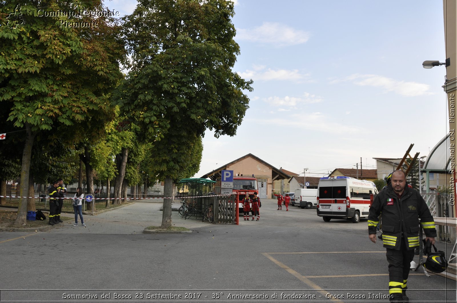 Sommariva del Bosco 23 Settembre 2017 - 35 Anniversario di fondazione - Croce Rossa Italiana- Comitato Regionale del Piemonte