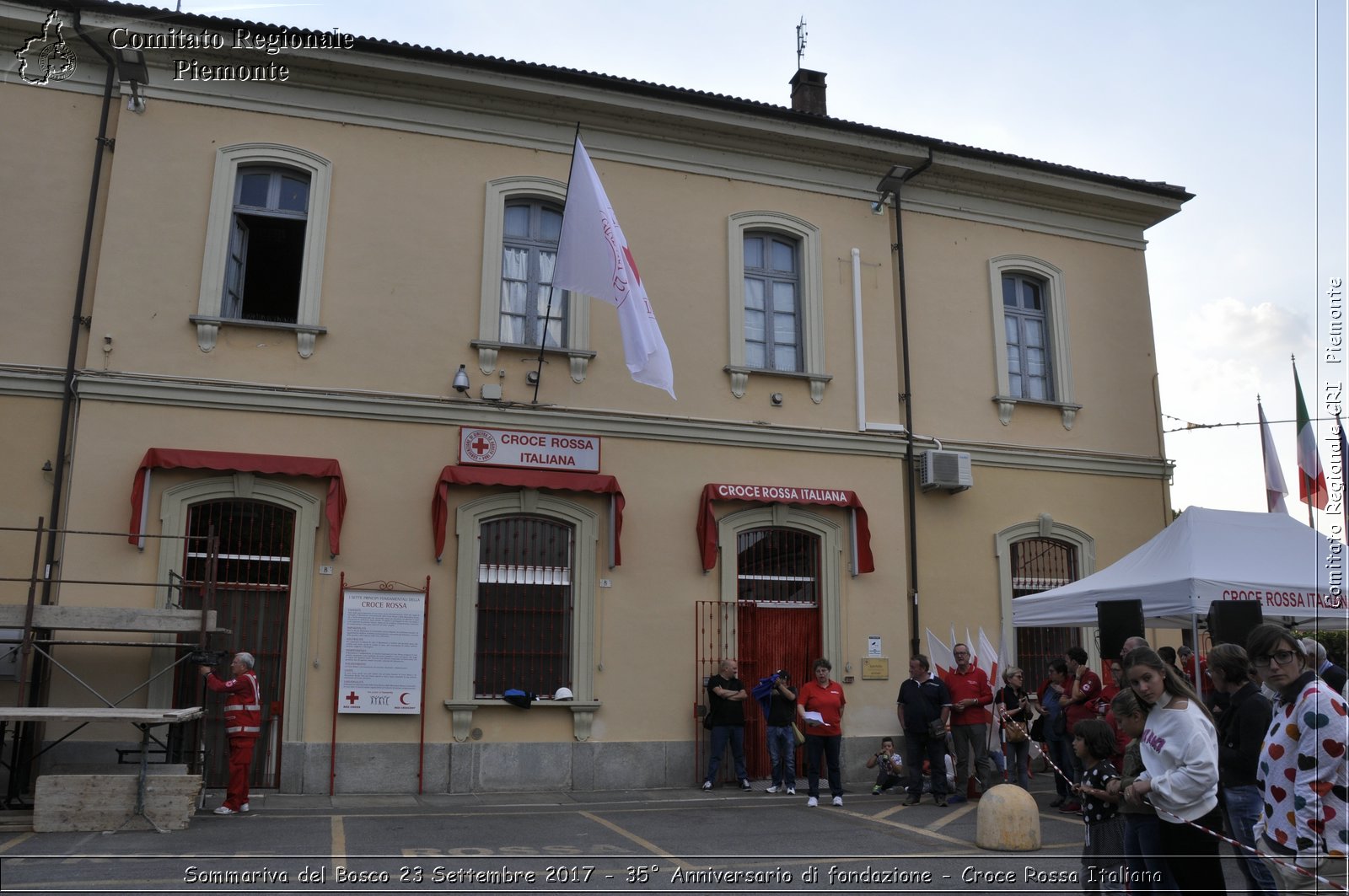 Sommariva del Bosco 23 Settembre 2017 - 35 Anniversario di fondazione - Croce Rossa Italiana- Comitato Regionale del Piemonte