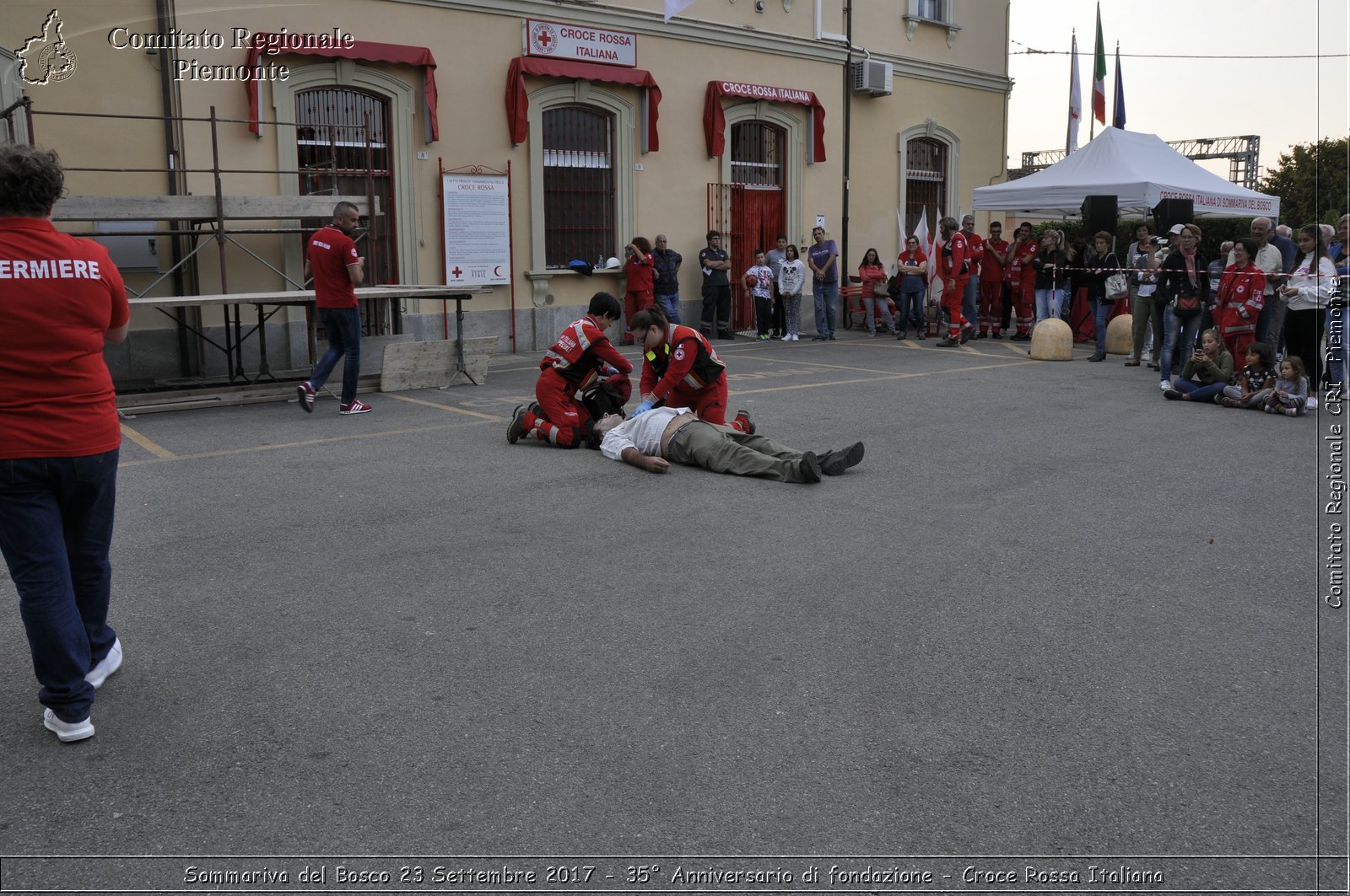 Sommariva del Bosco 23 Settembre 2017 - 35 Anniversario di fondazione - Croce Rossa Italiana- Comitato Regionale del Piemonte