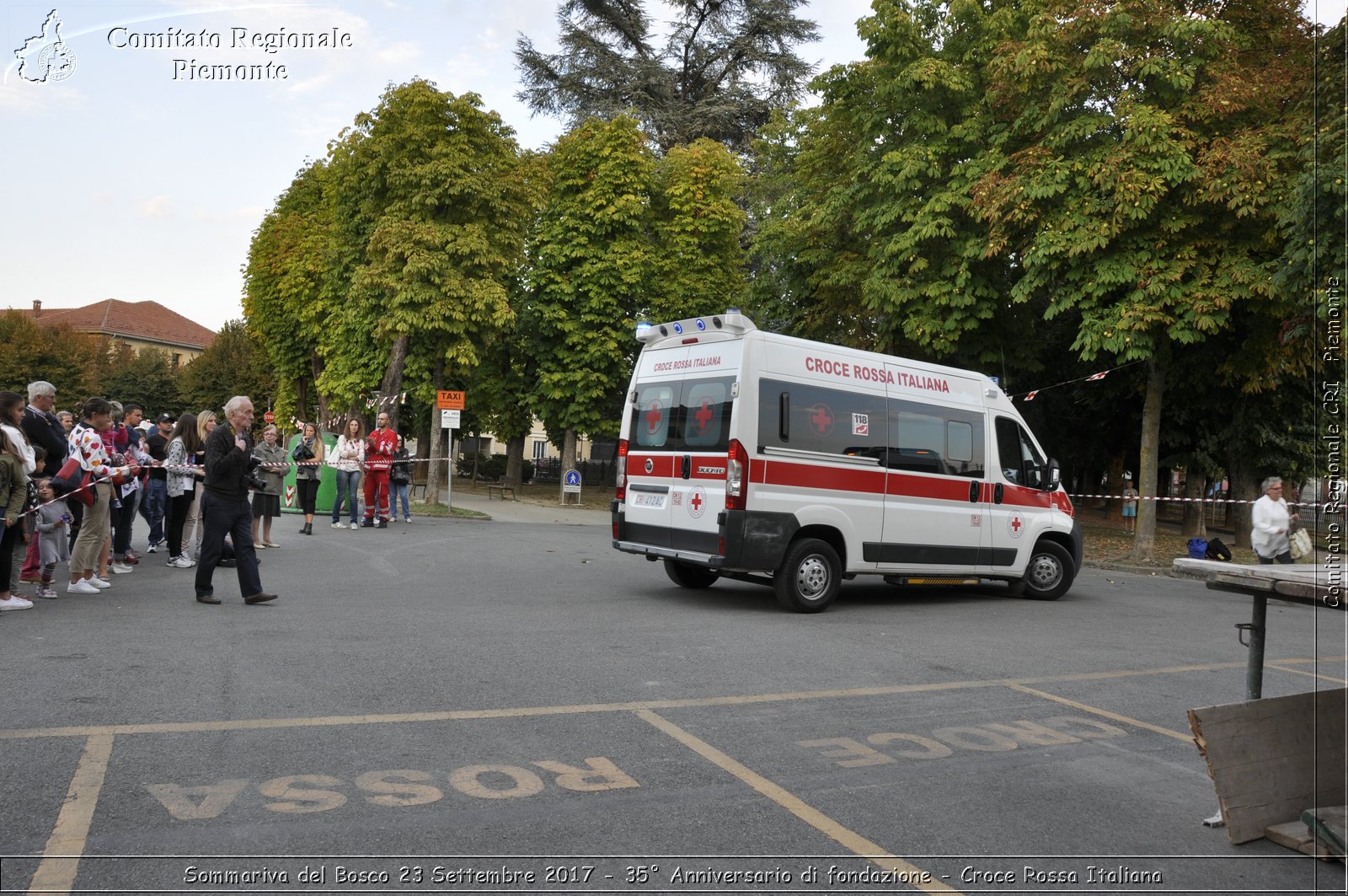 Sommariva del Bosco 23 Settembre 2017 - 35 Anniversario di fondazione - Croce Rossa Italiana- Comitato Regionale del Piemonte