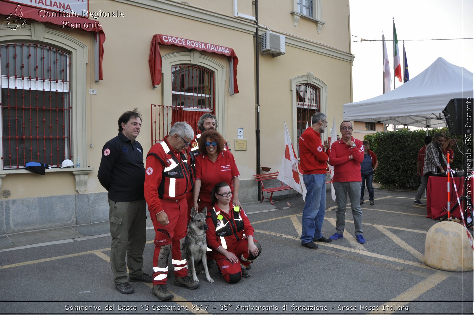 Sommariva del Bosco 23 Settembre 2017 - 35 Anniversario di fondazione - Croce Rossa Italiana- Comitato Regionale del Piemonte