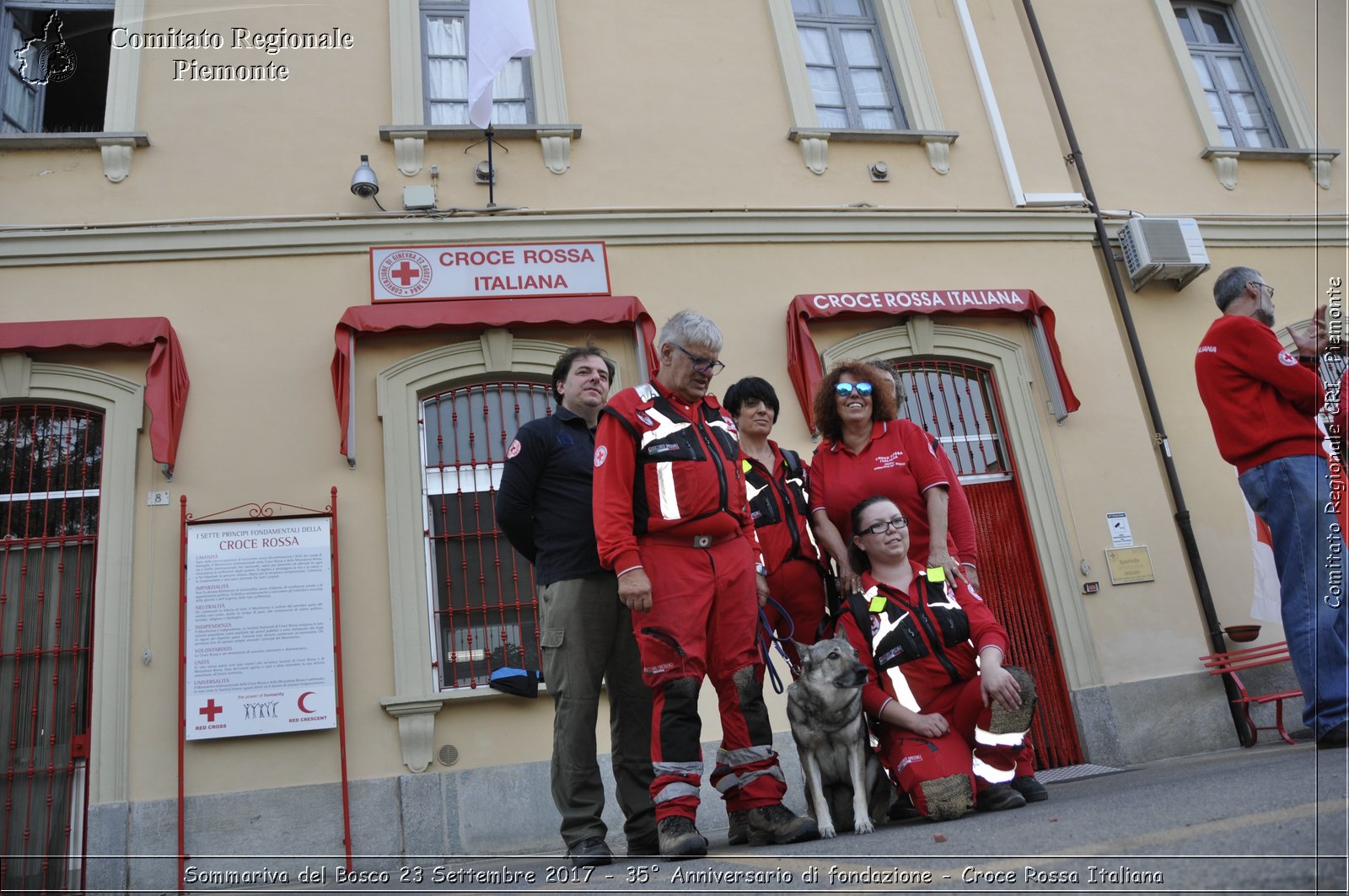Sommariva del Bosco 23 Settembre 2017 - 35 Anniversario di fondazione - Croce Rossa Italiana- Comitato Regionale del Piemonte