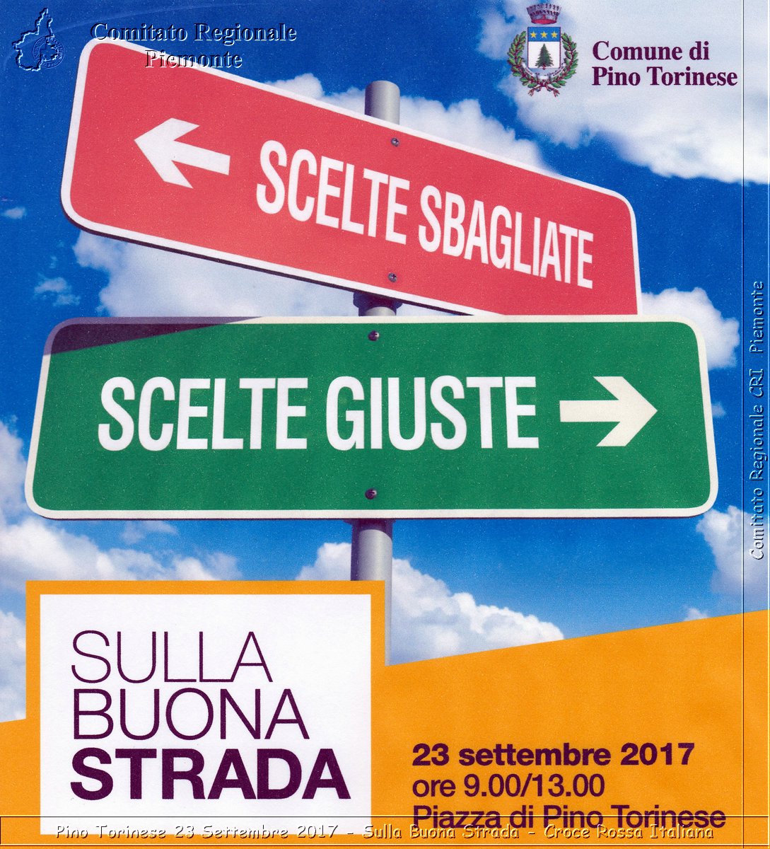 Pino Torinese 23 Settembre 2017 - Sulla Buona Strada - Croce Rossa Italiana- Comitato Regionale del Piemonte