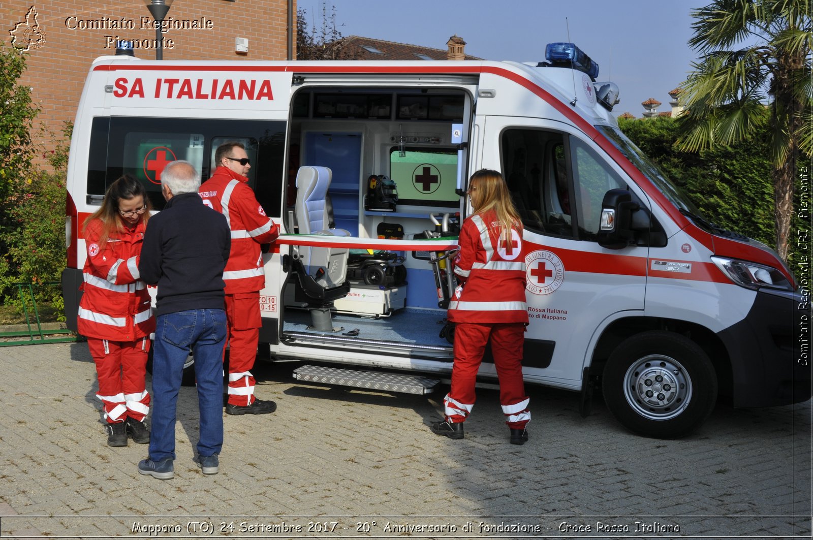 Mappano (TO) 24 Settembre 2017 - 20 Anniversario di fondazione - Croce Rossa Italiana- Comitato Regionale del Piemonte