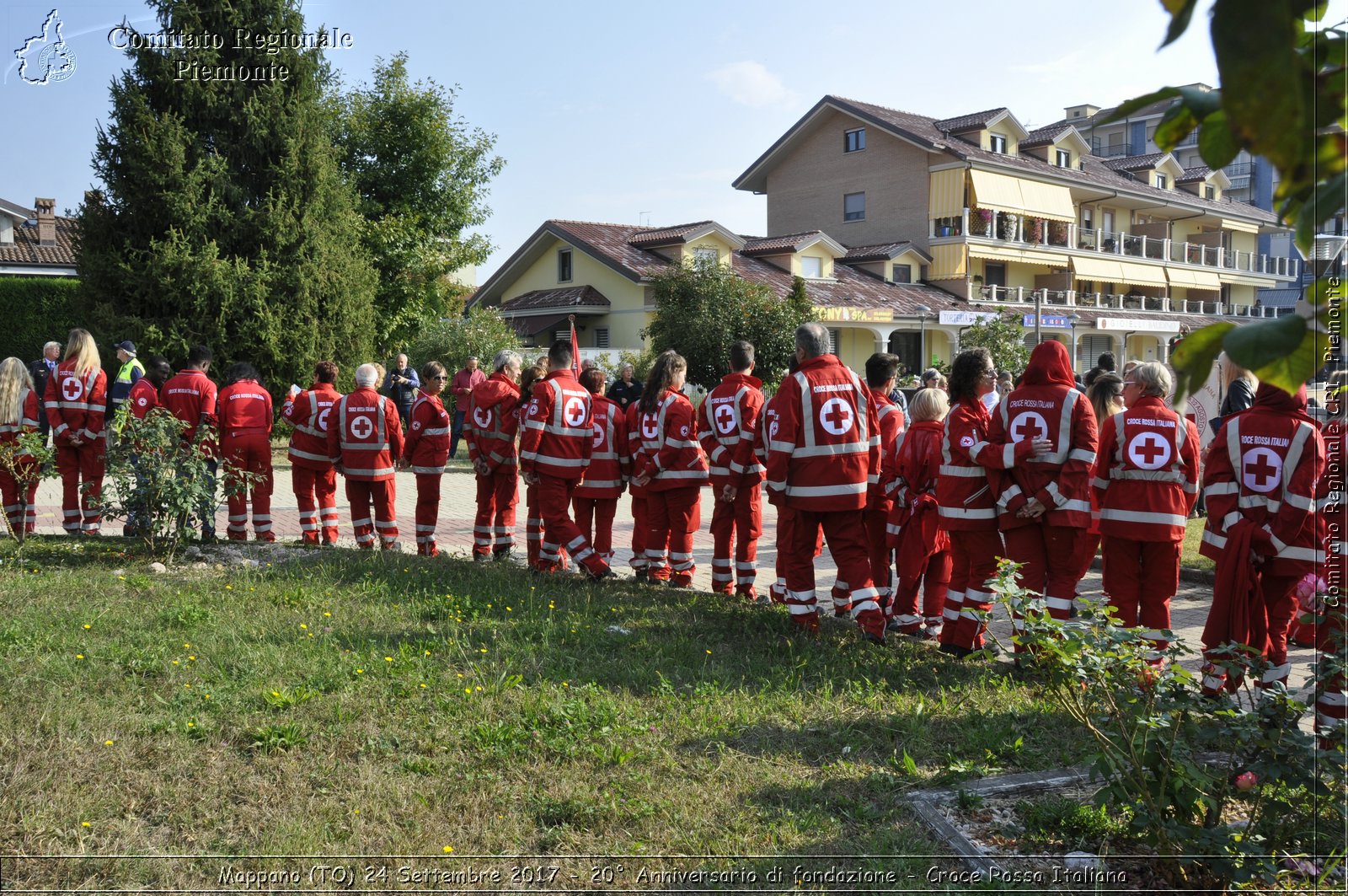 Mappano (TO) 24 Settembre 2017 - 20 Anniversario di fondazione - Croce Rossa Italiana- Comitato Regionale del Piemonte