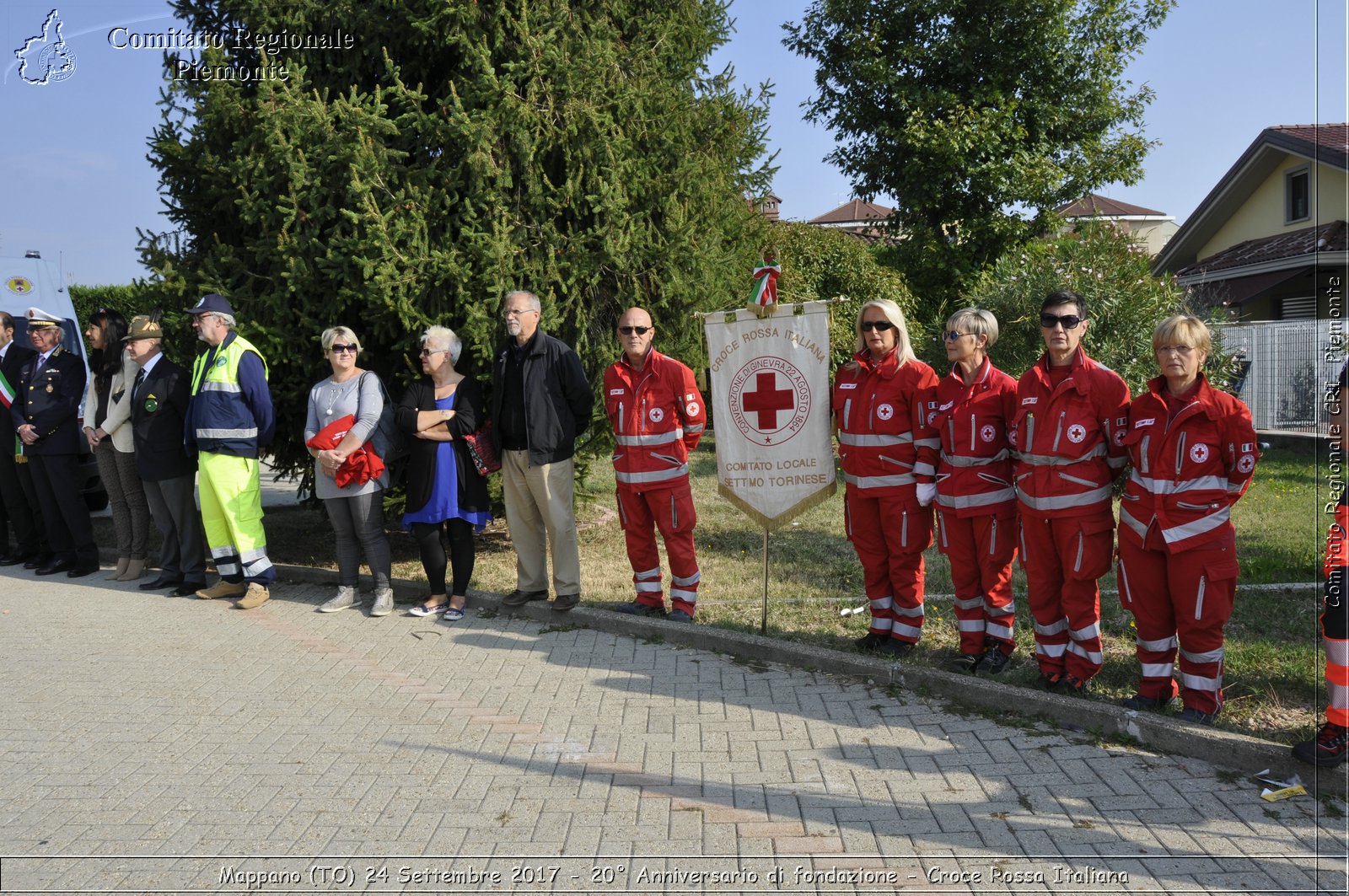 Mappano (TO) 24 Settembre 2017 - 20 Anniversario di fondazione - Croce Rossa Italiana- Comitato Regionale del Piemonte