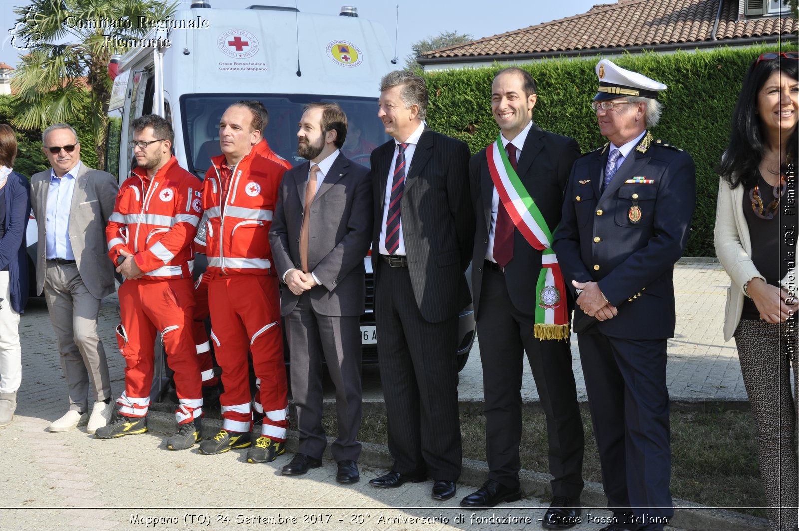 Mappano (TO) 24 Settembre 2017 - 20 Anniversario di fondazione - Croce Rossa Italiana- Comitato Regionale del Piemonte