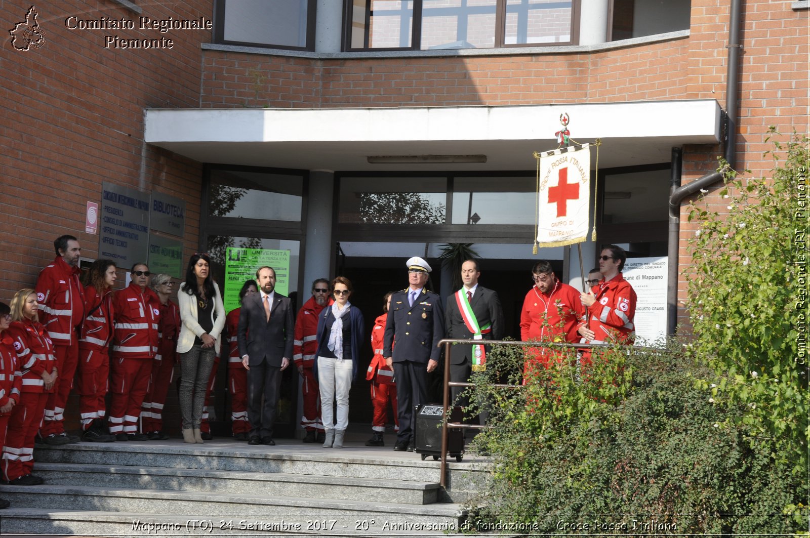 Mappano (TO) 24 Settembre 2017 - 20 Anniversario di fondazione - Croce Rossa Italiana- Comitato Regionale del Piemonte