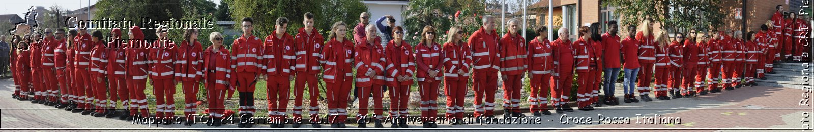 Mappano (TO) 24 Settembre 2017 - 20 Anniversario di fondazione - Croce Rossa Italiana- Comitato Regionale del Piemonte