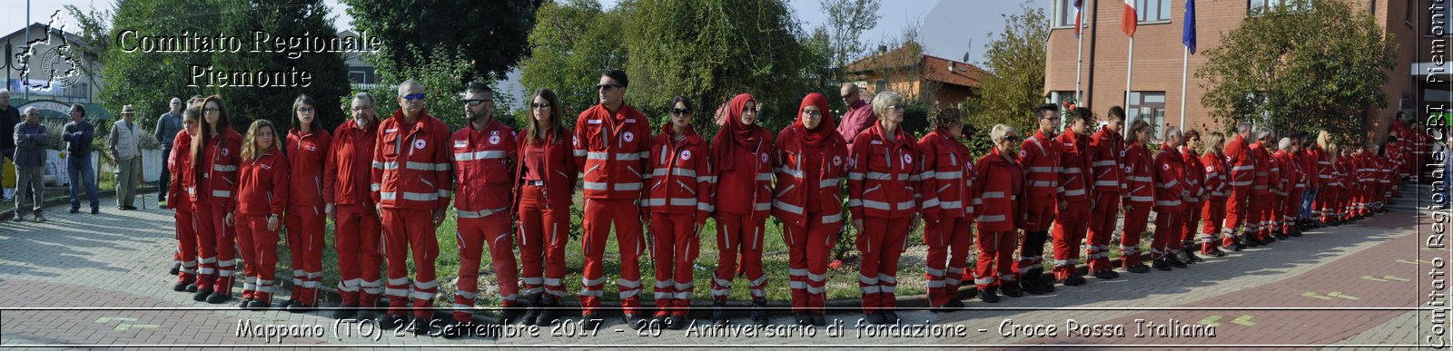 Mappano (TO) 24 Settembre 2017 - 20 Anniversario di fondazione - Croce Rossa Italiana- Comitato Regionale del Piemonte