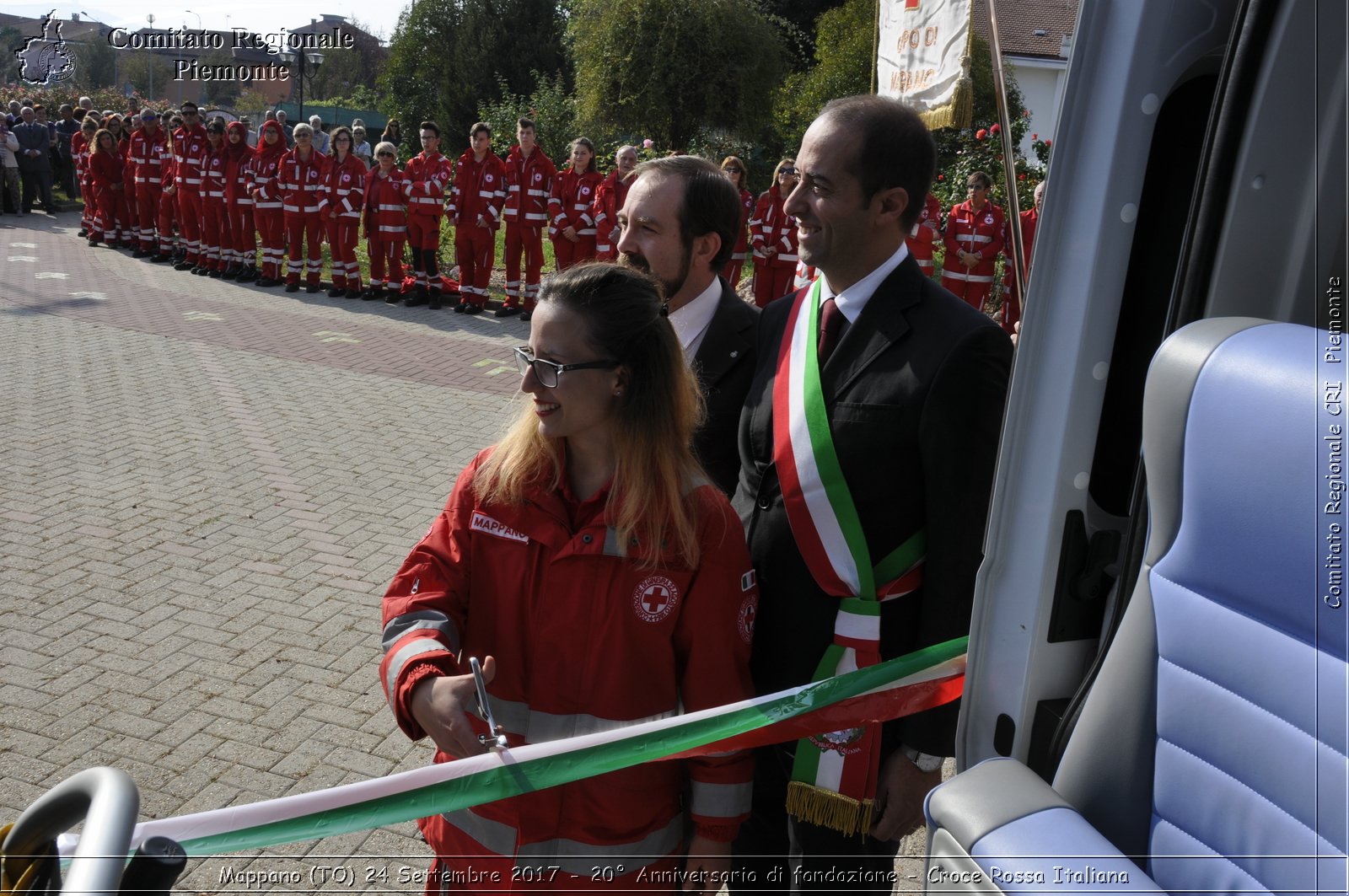 Mappano (TO) 24 Settembre 2017 - 20 Anniversario di fondazione - Croce Rossa Italiana- Comitato Regionale del Piemonte