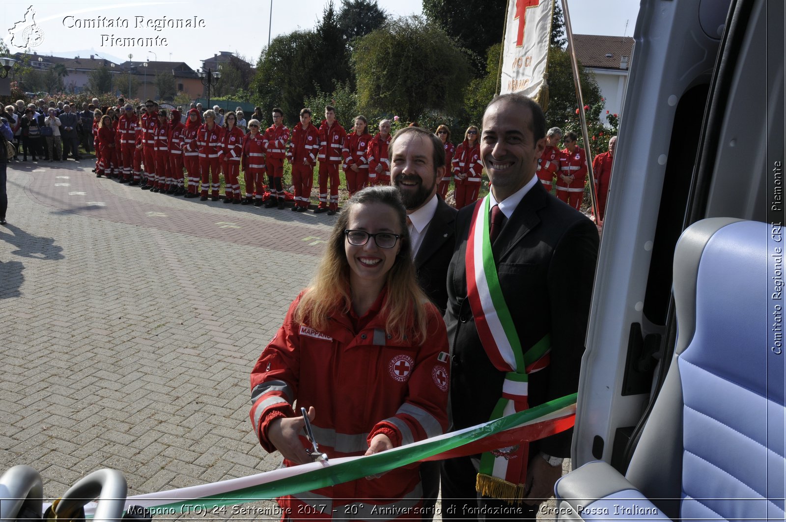 Mappano (TO) 24 Settembre 2017 - 20 Anniversario di fondazione - Croce Rossa Italiana- Comitato Regionale del Piemonte