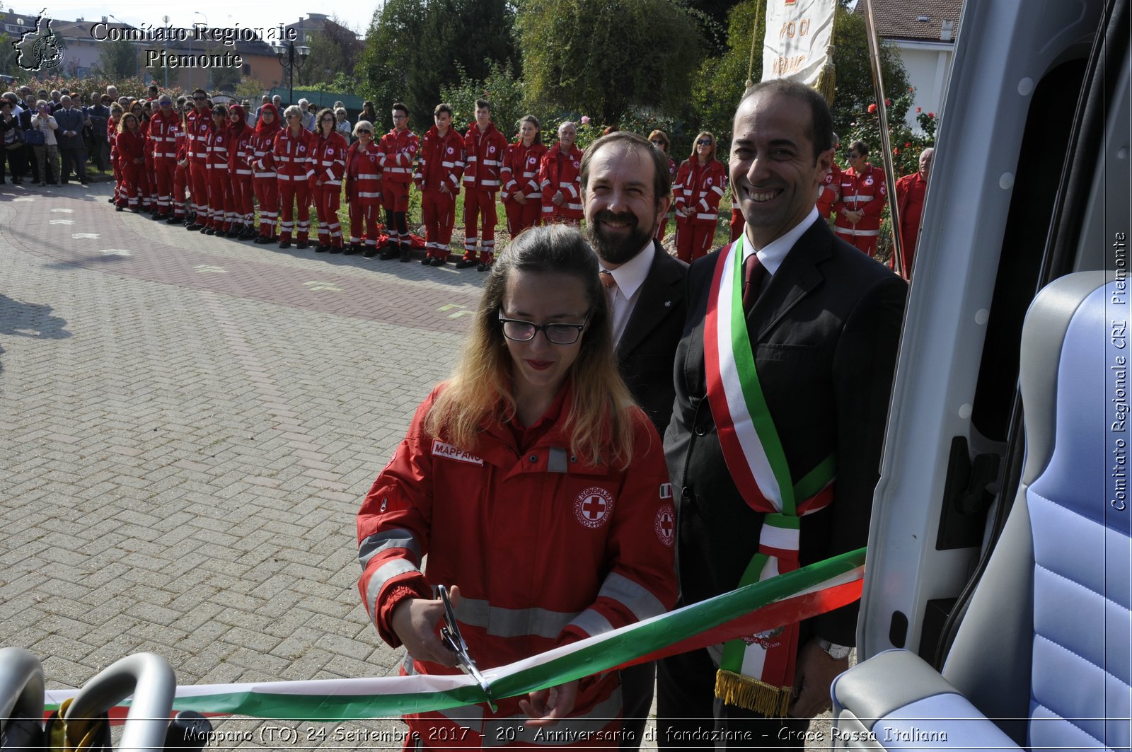 Mappano (TO) 24 Settembre 2017 - 20 Anniversario di fondazione - Croce Rossa Italiana- Comitato Regionale del Piemonte