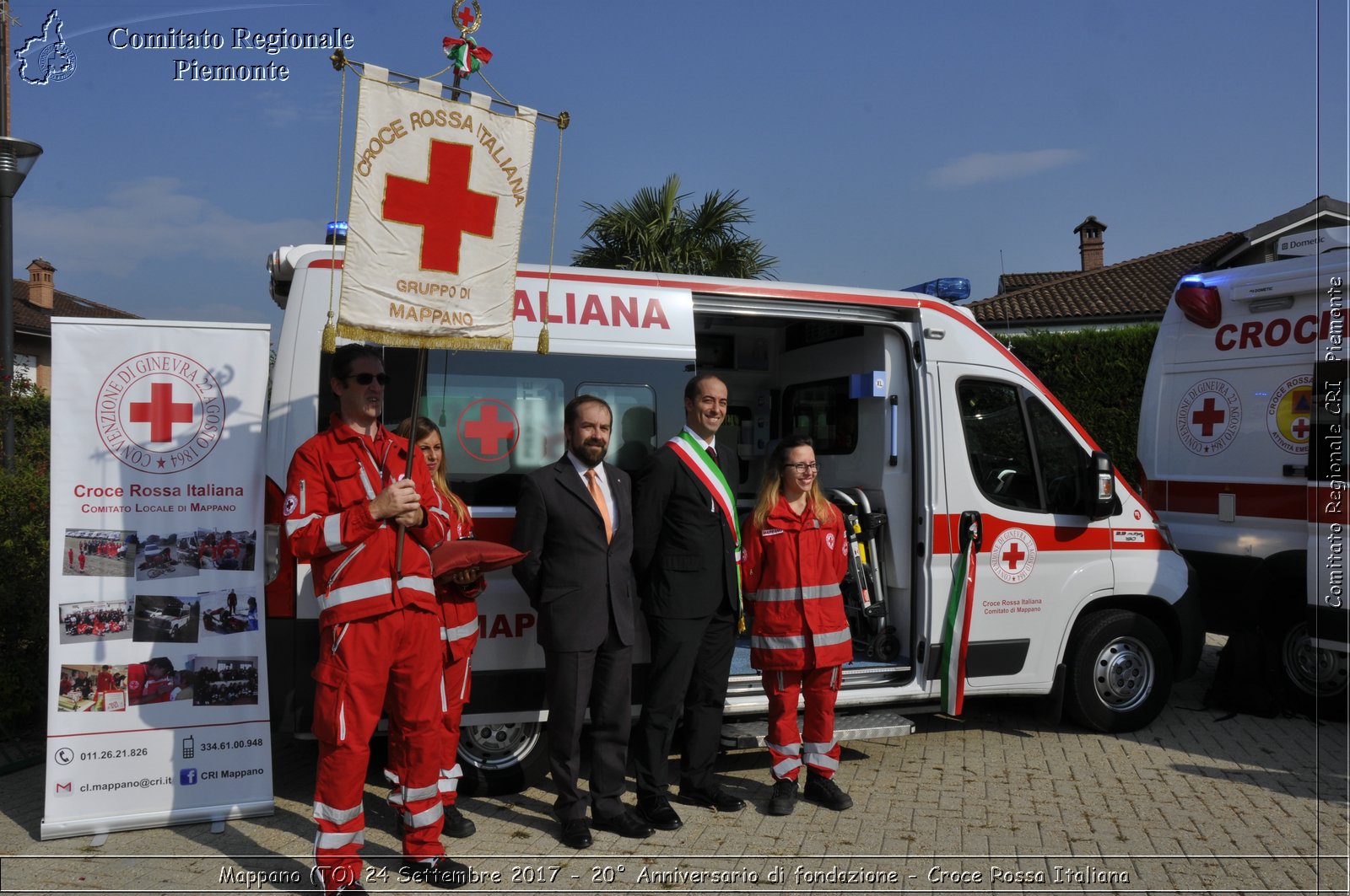 Mappano (TO) 24 Settembre 2017 - 20 Anniversario di fondazione - Croce Rossa Italiana- Comitato Regionale del Piemonte